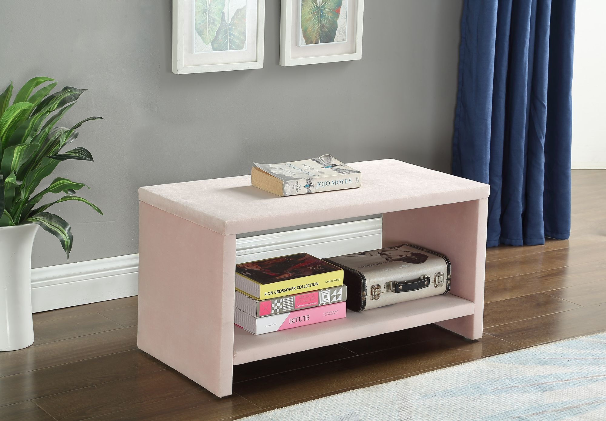 Cleo Velvet Nightstand