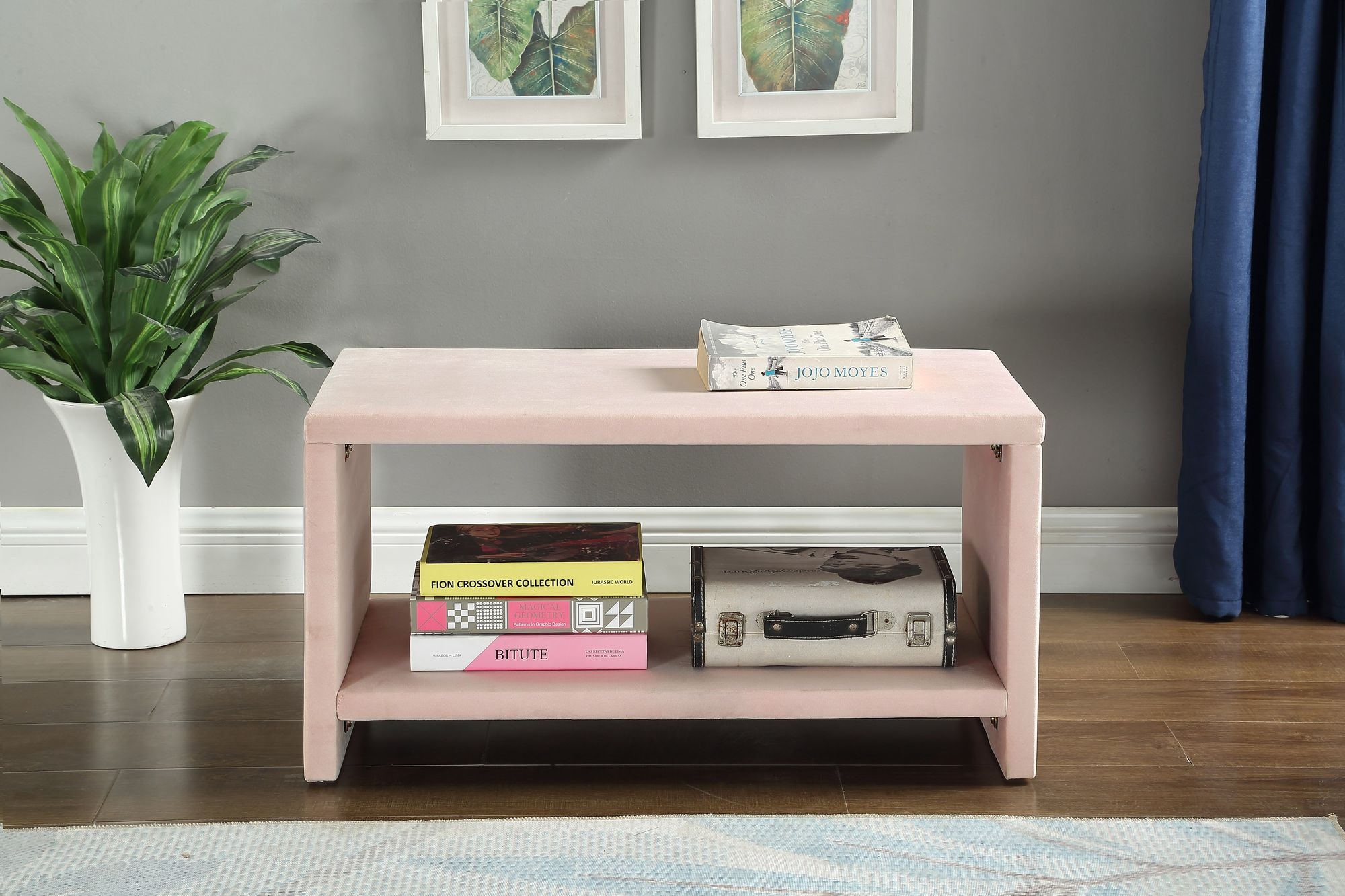 Cleo Velvet Nightstand