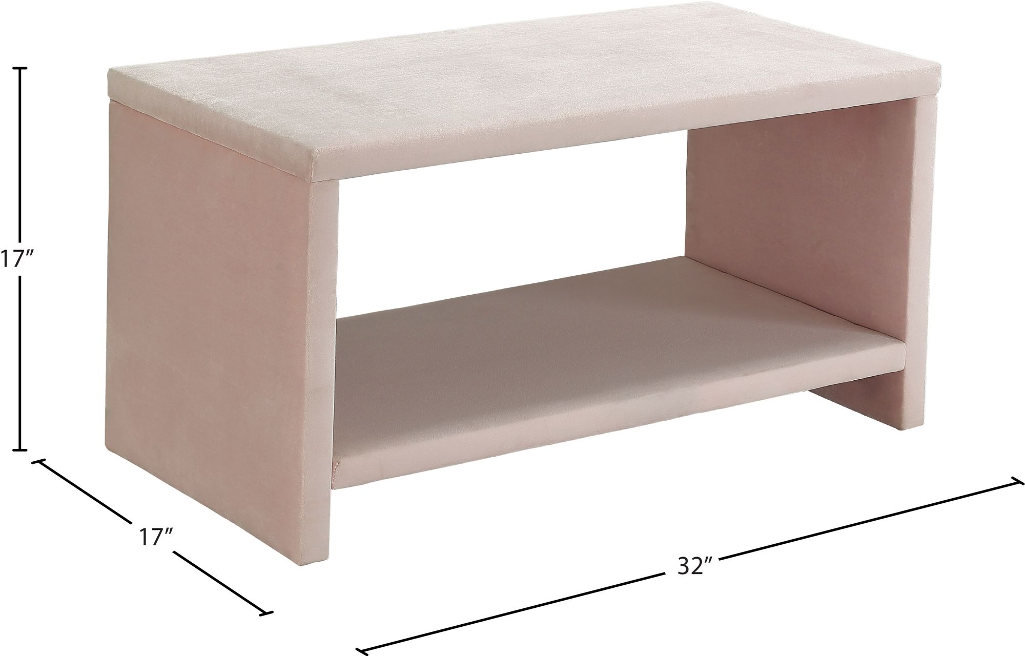 Cleo Velvet Nightstand