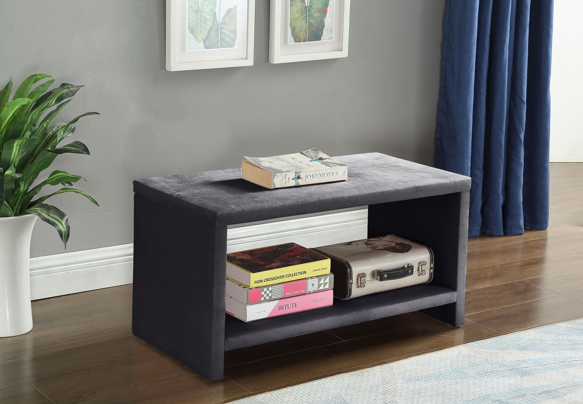 Cleo Velvet Nightstand