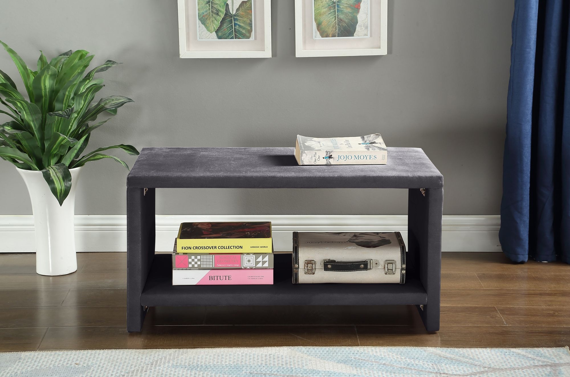Cleo Velvet Nightstand