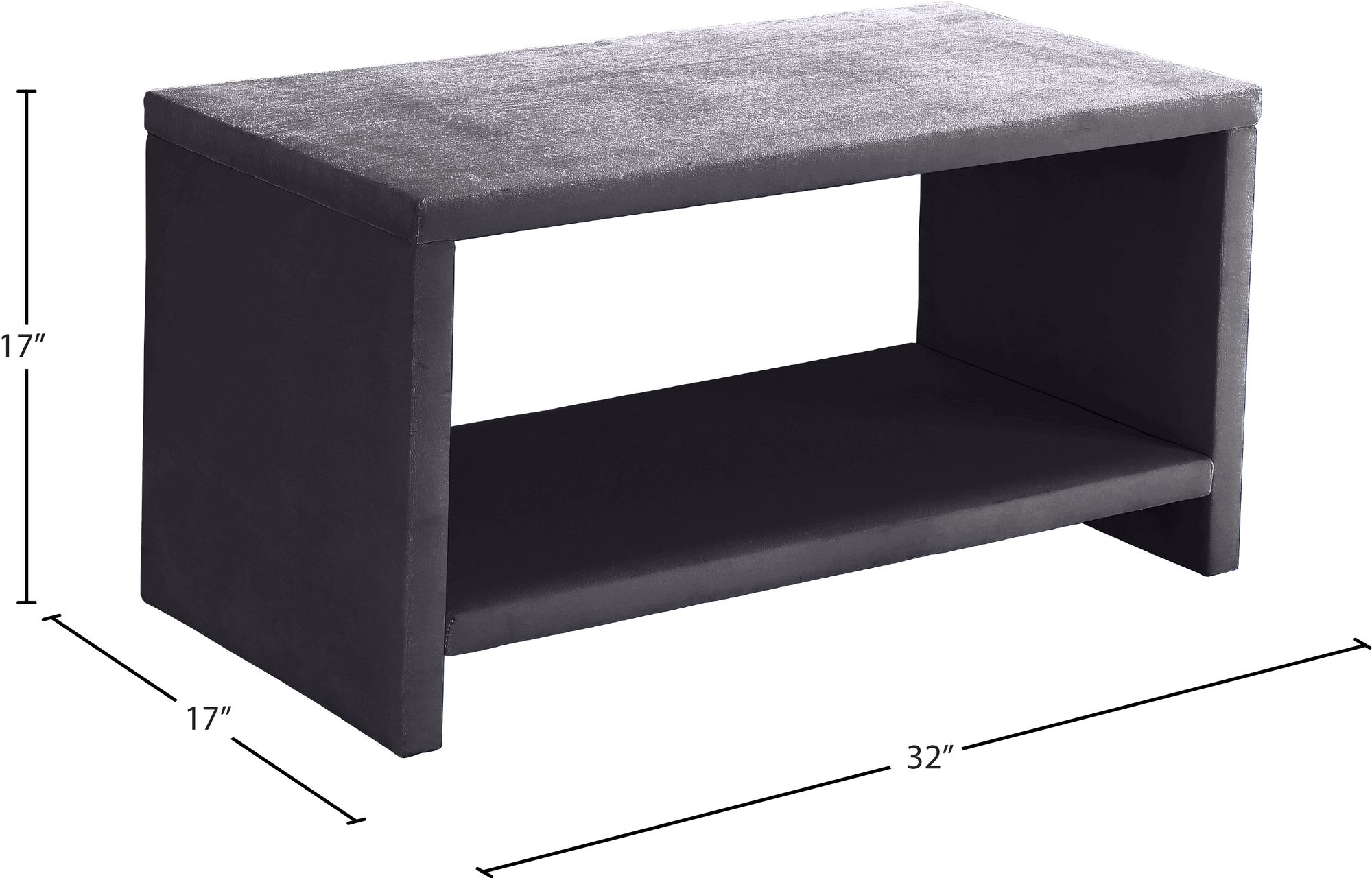 Cleo Velvet Nightstand
