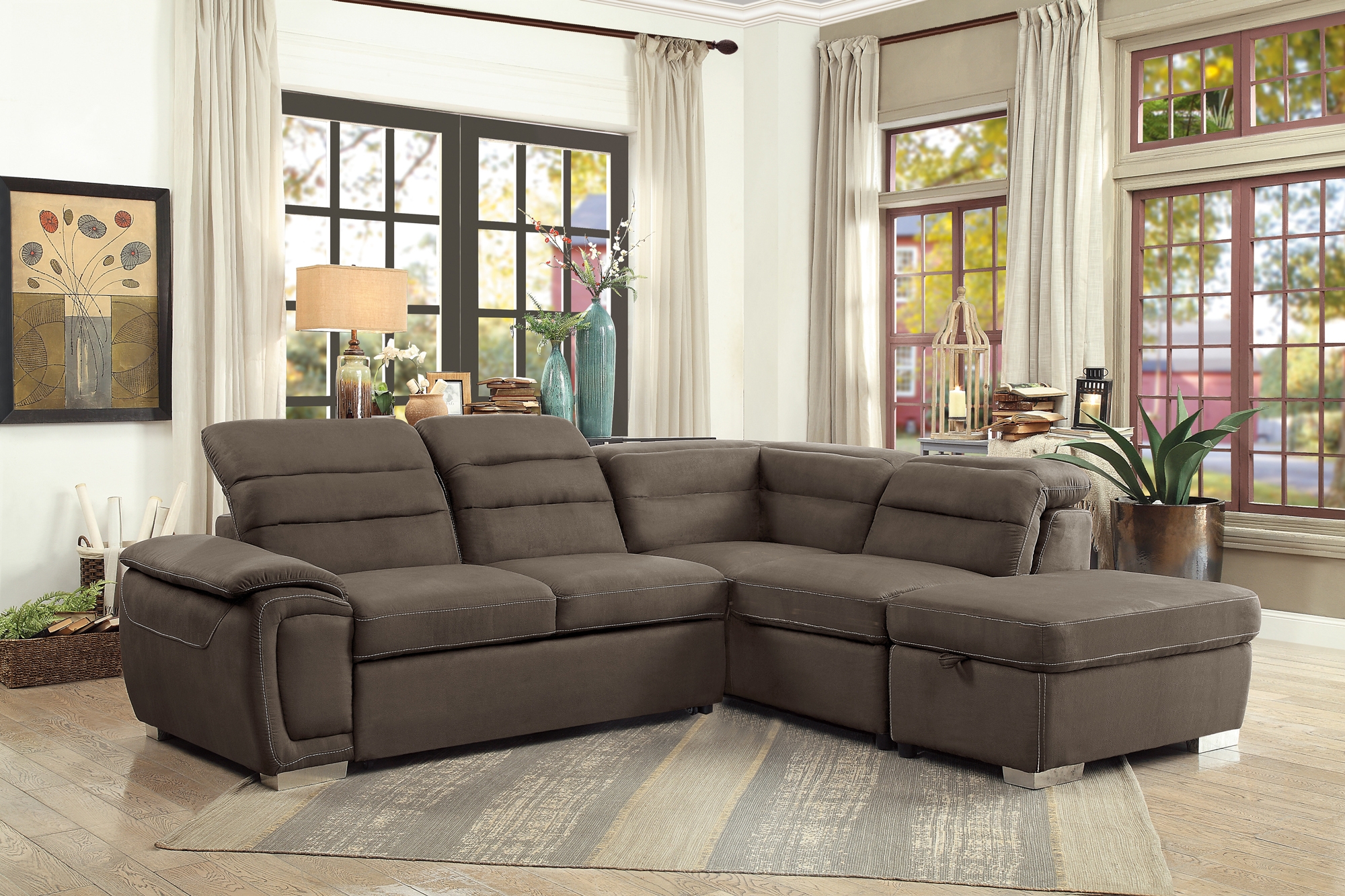 Platina Fabric Sectional