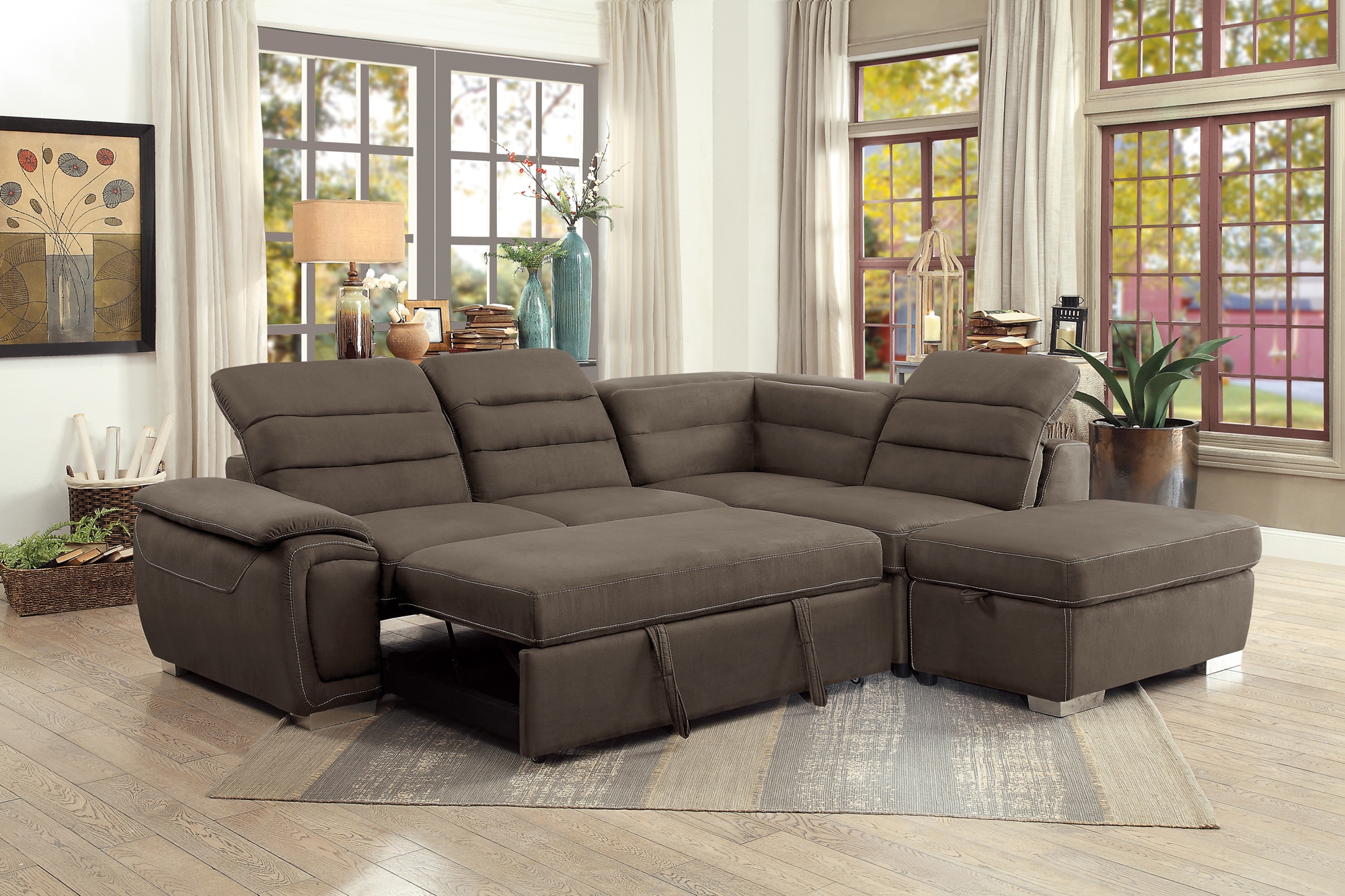 Platina Fabric Sectional