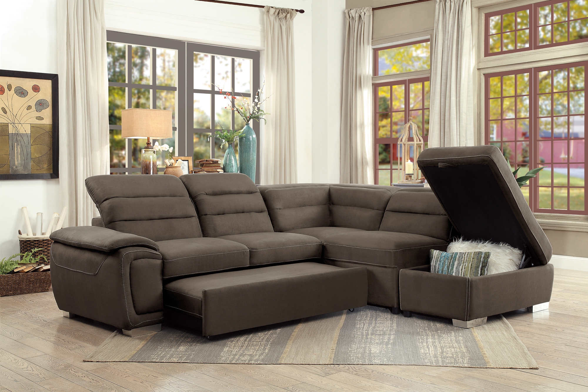 Platina Fabric Sectional