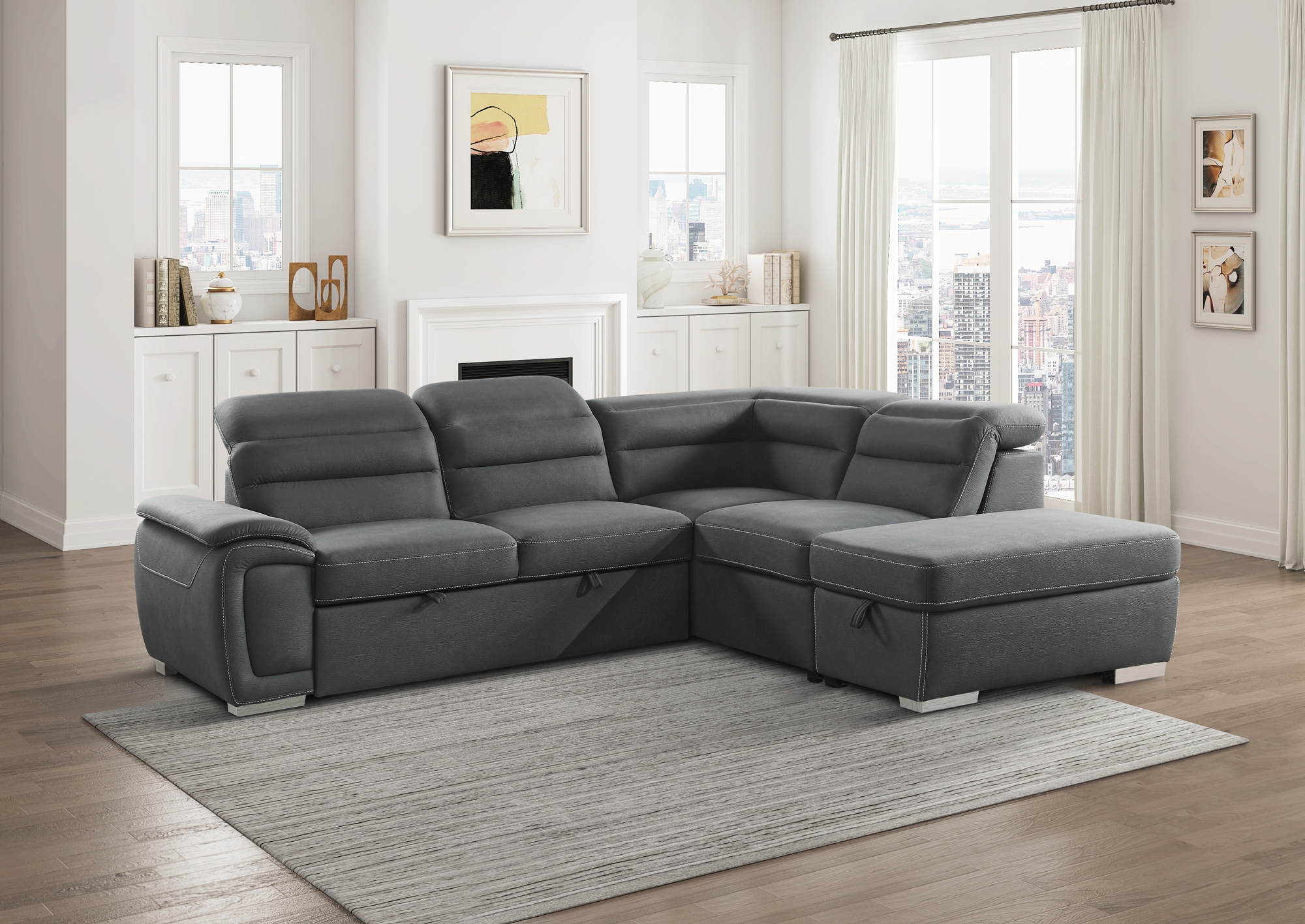 Platina Fabric Sectional