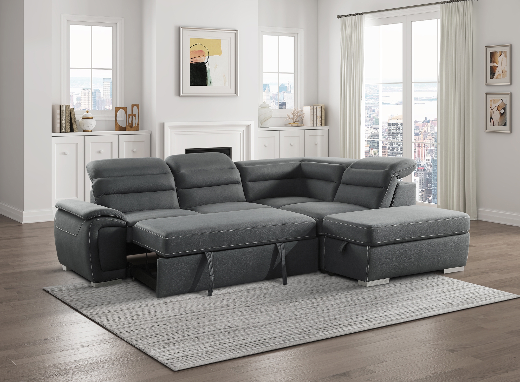 Platina Fabric Sectional