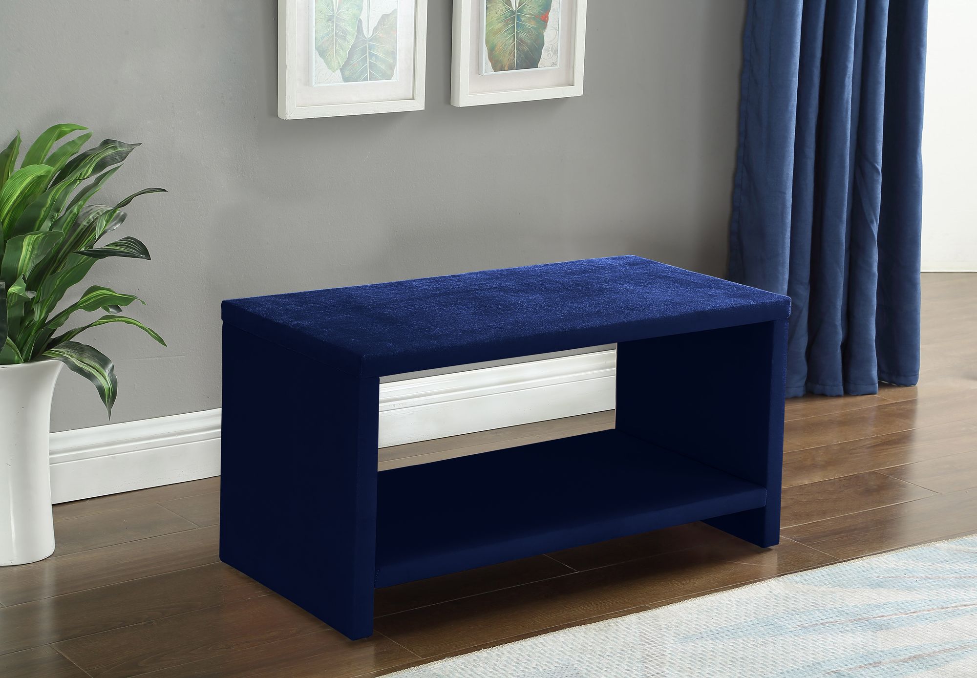 Cleo Velvet Nightstand