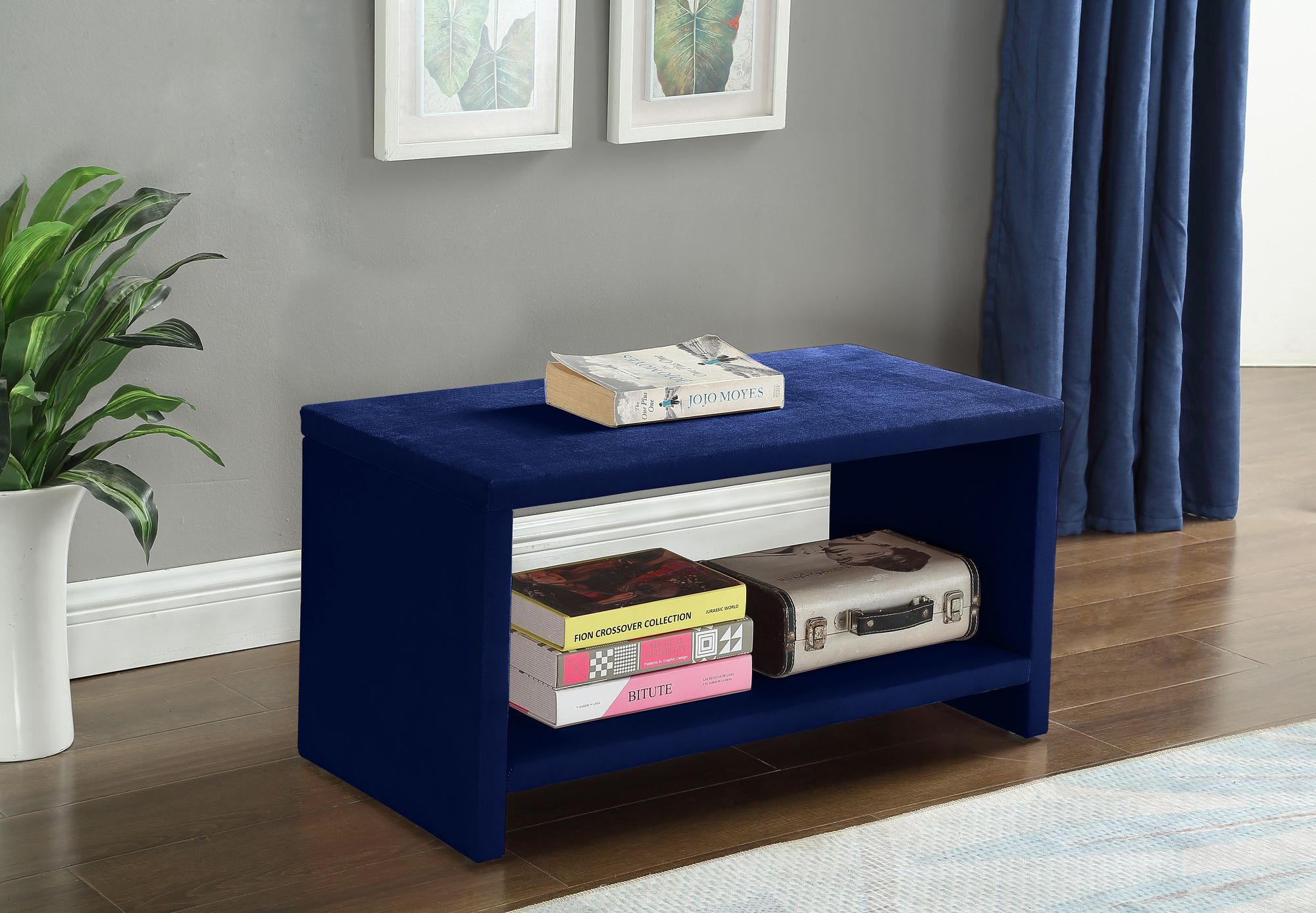 Cleo Velvet Nightstand