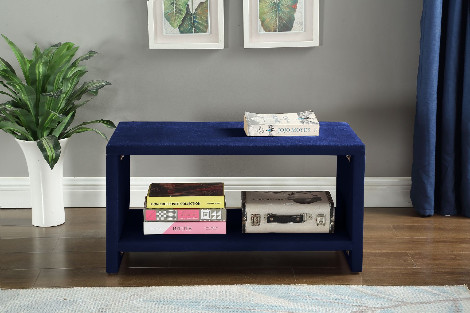 Cleo Velvet Nightstand