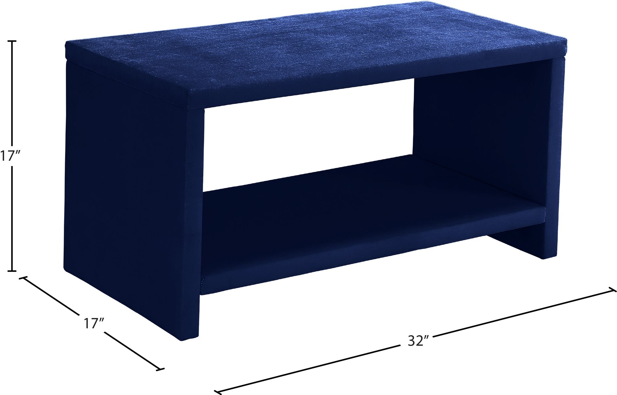 Cleo Velvet Nightstand