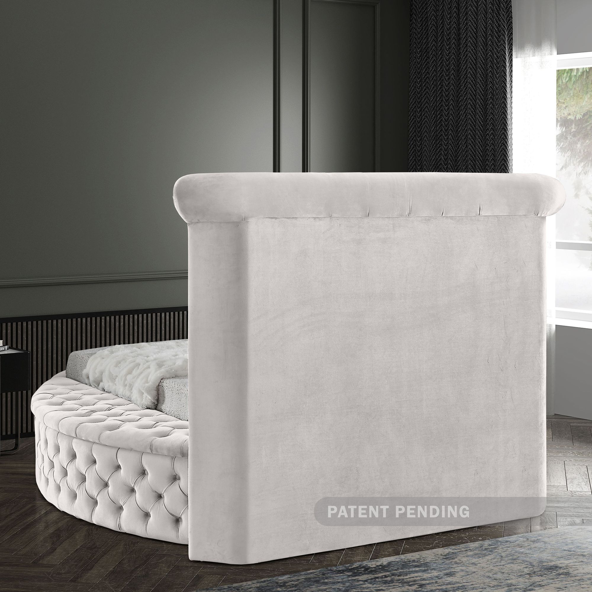 Luxus Velvet Twin Size Bed