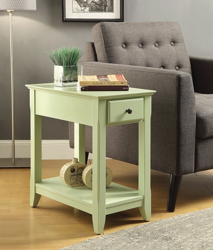 Bertie Wood Accent Table