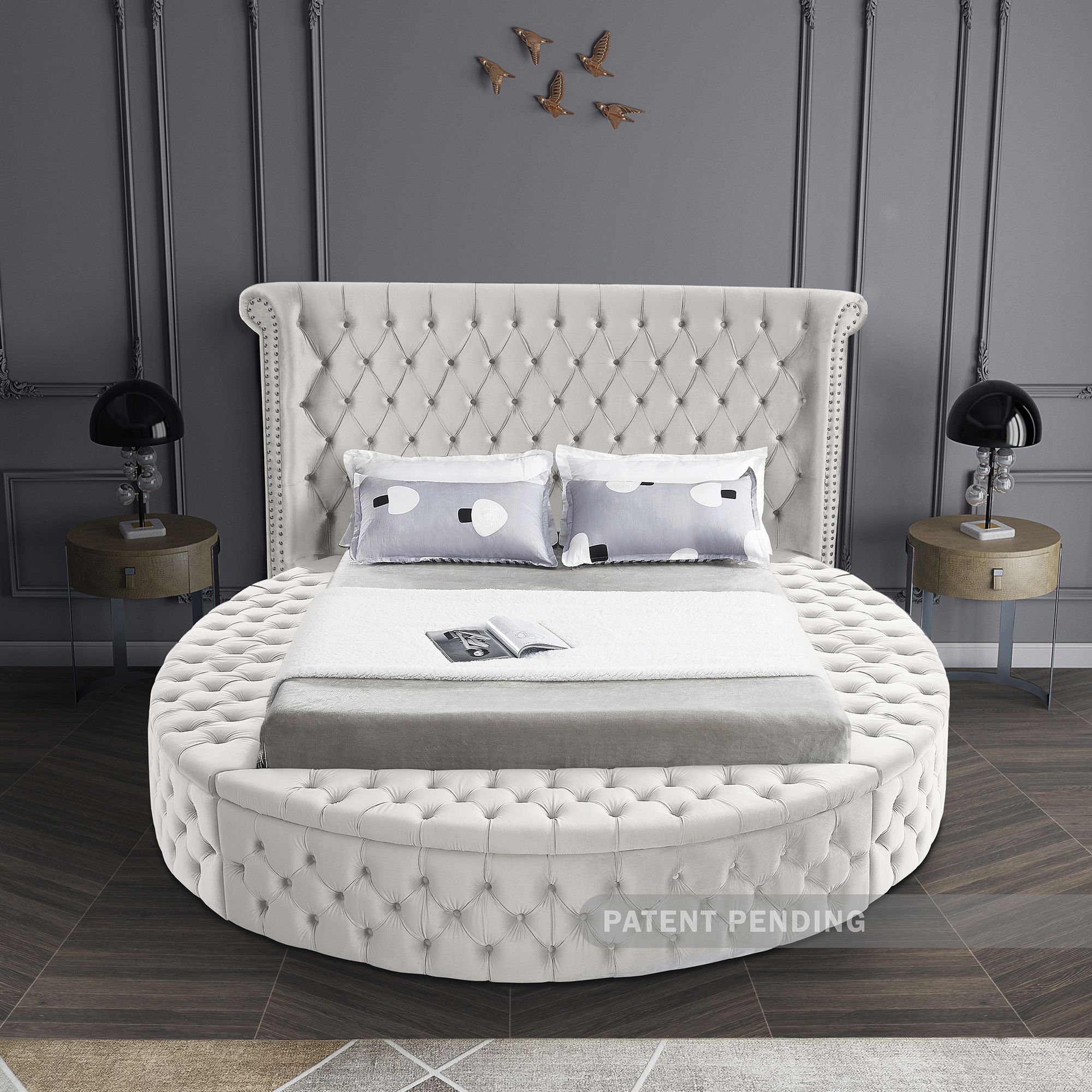 Luxus Velvet Full Size Bed