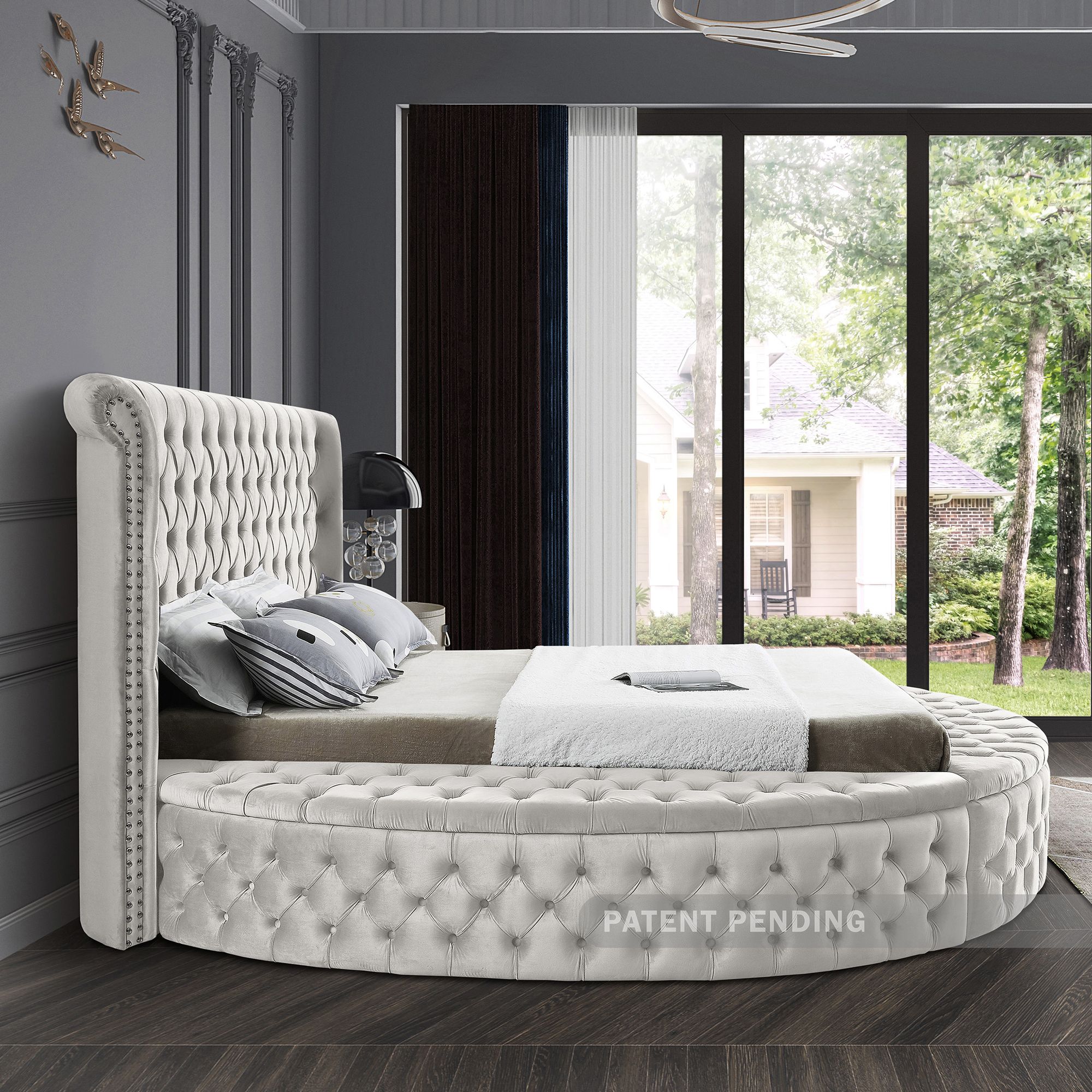 Luxus Velvet Full Size Bed