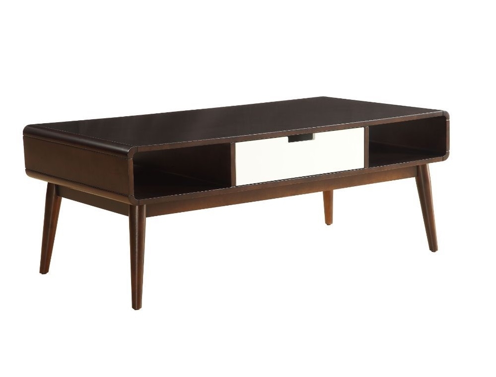 Christa Wood Storage Coffee Table Set w/Drawer