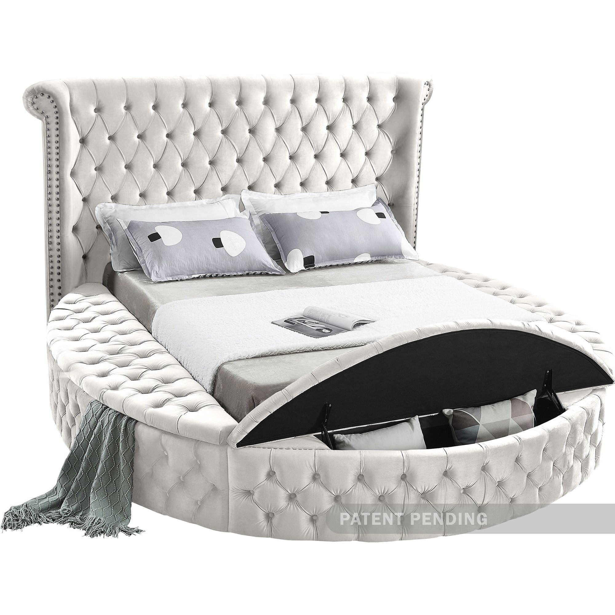 Luxus Velvet Queen Size Bed