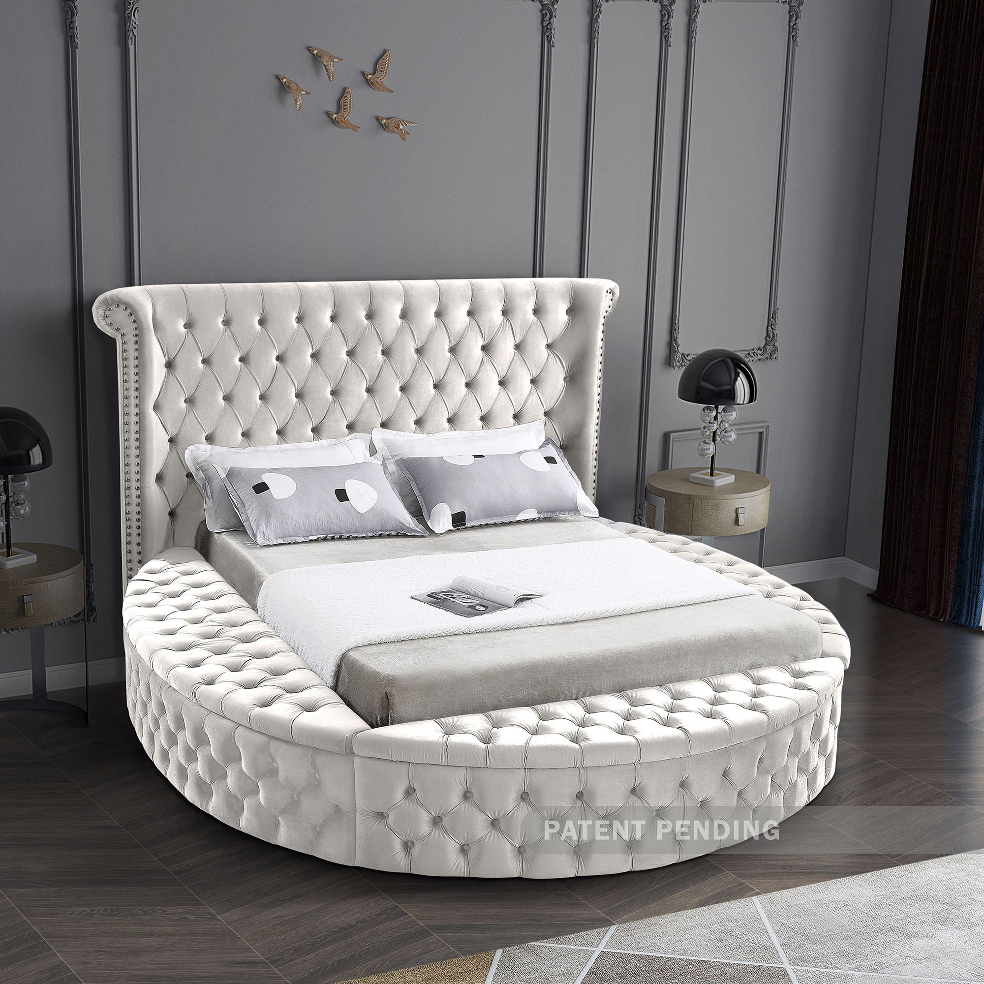 Luxus Velvet Queen Size Bed
