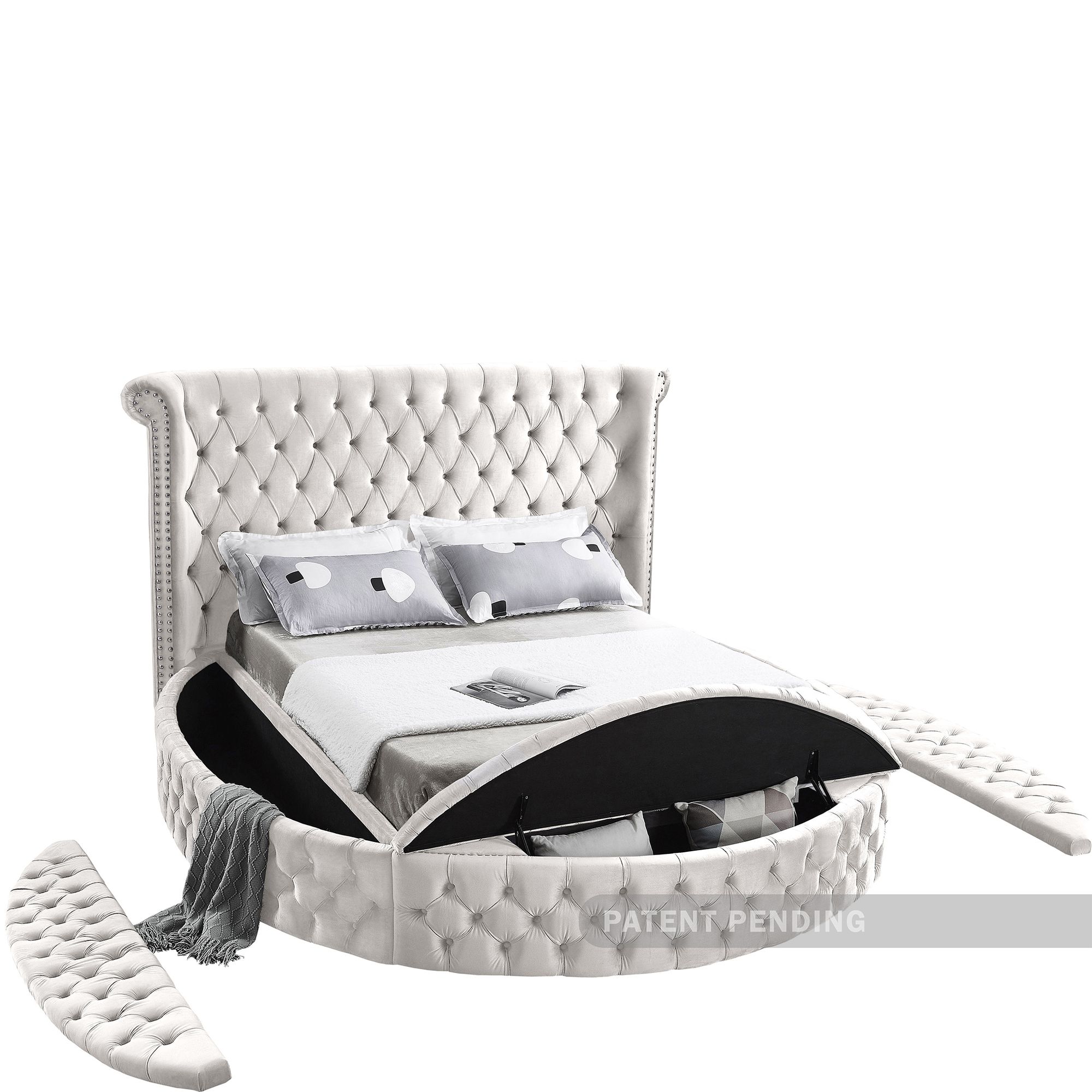 Luxus Velvet Queen Size Bed