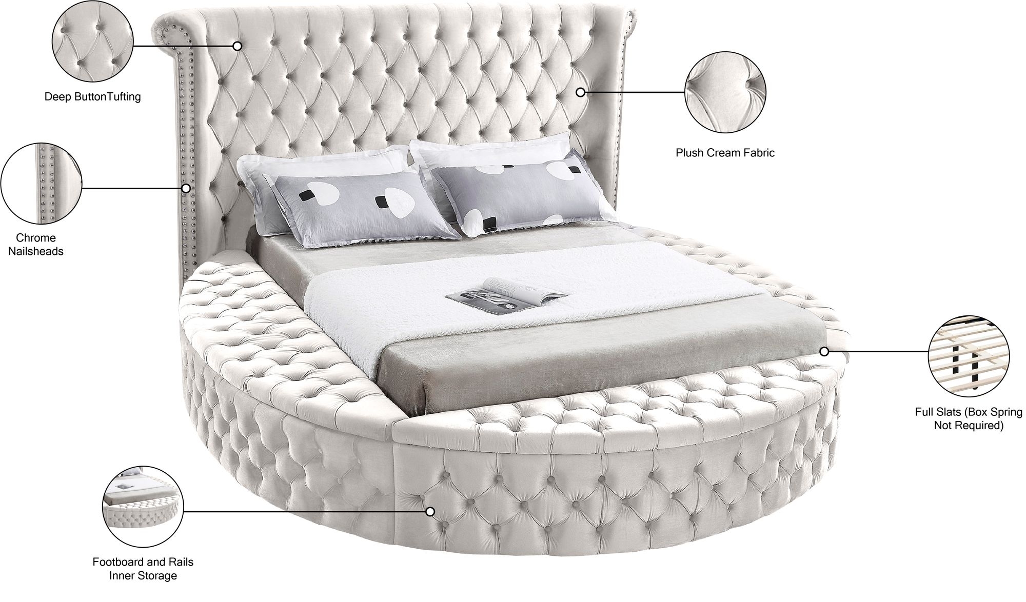 Luxus Velvet Bed