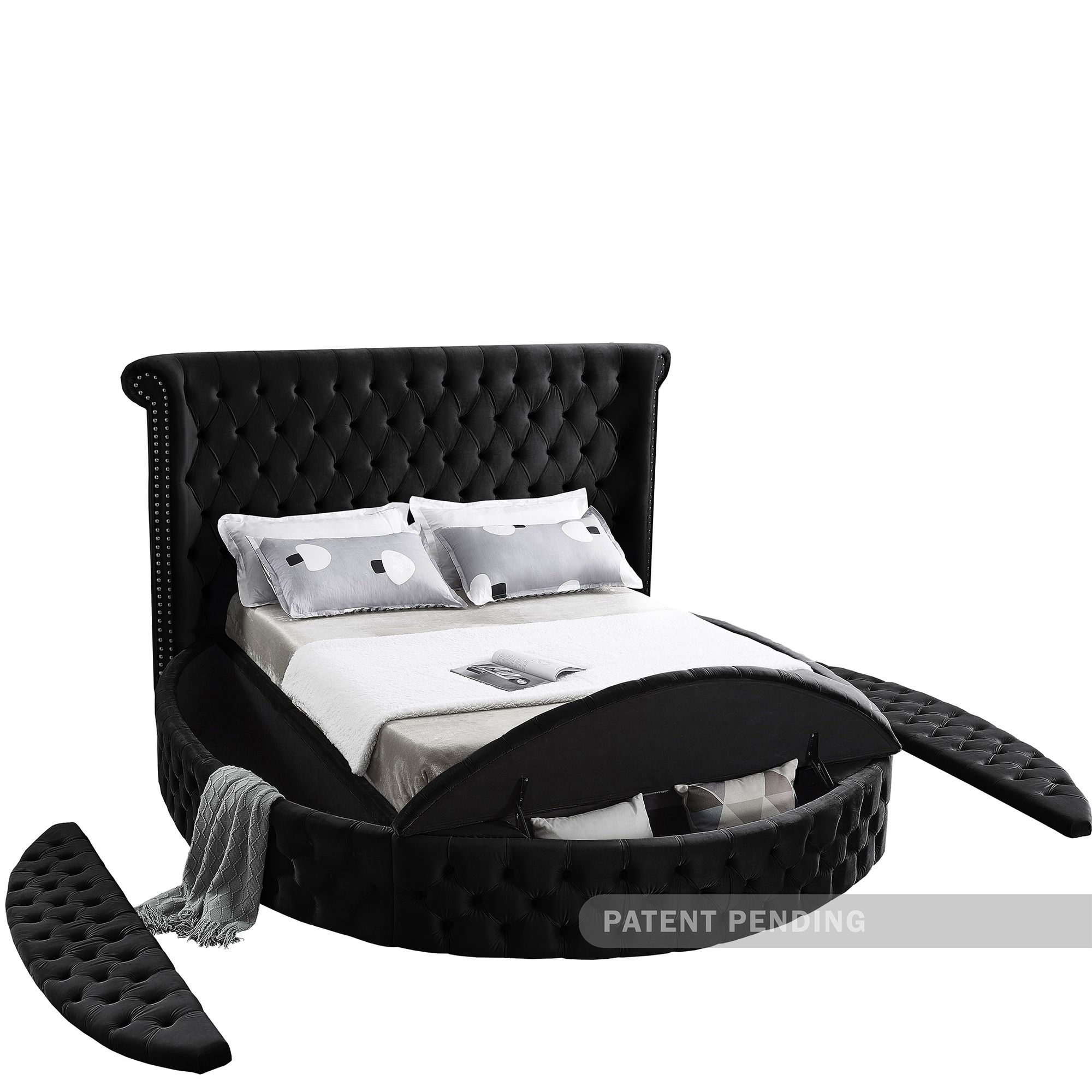 Luxus Velvet Queen Size Bed