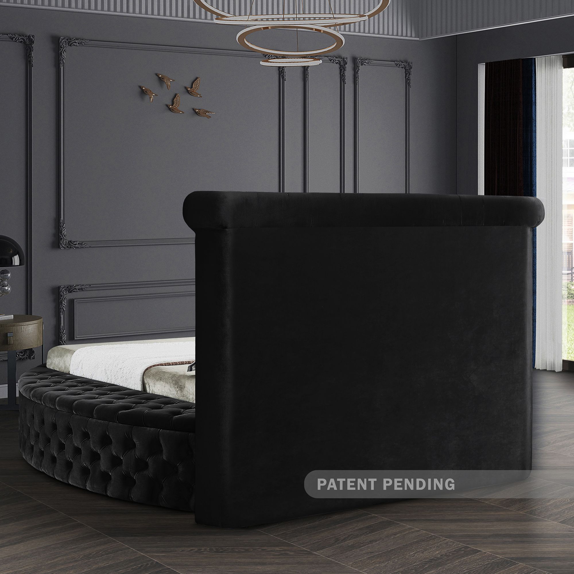 Luxus Velvet Queen Size Bed