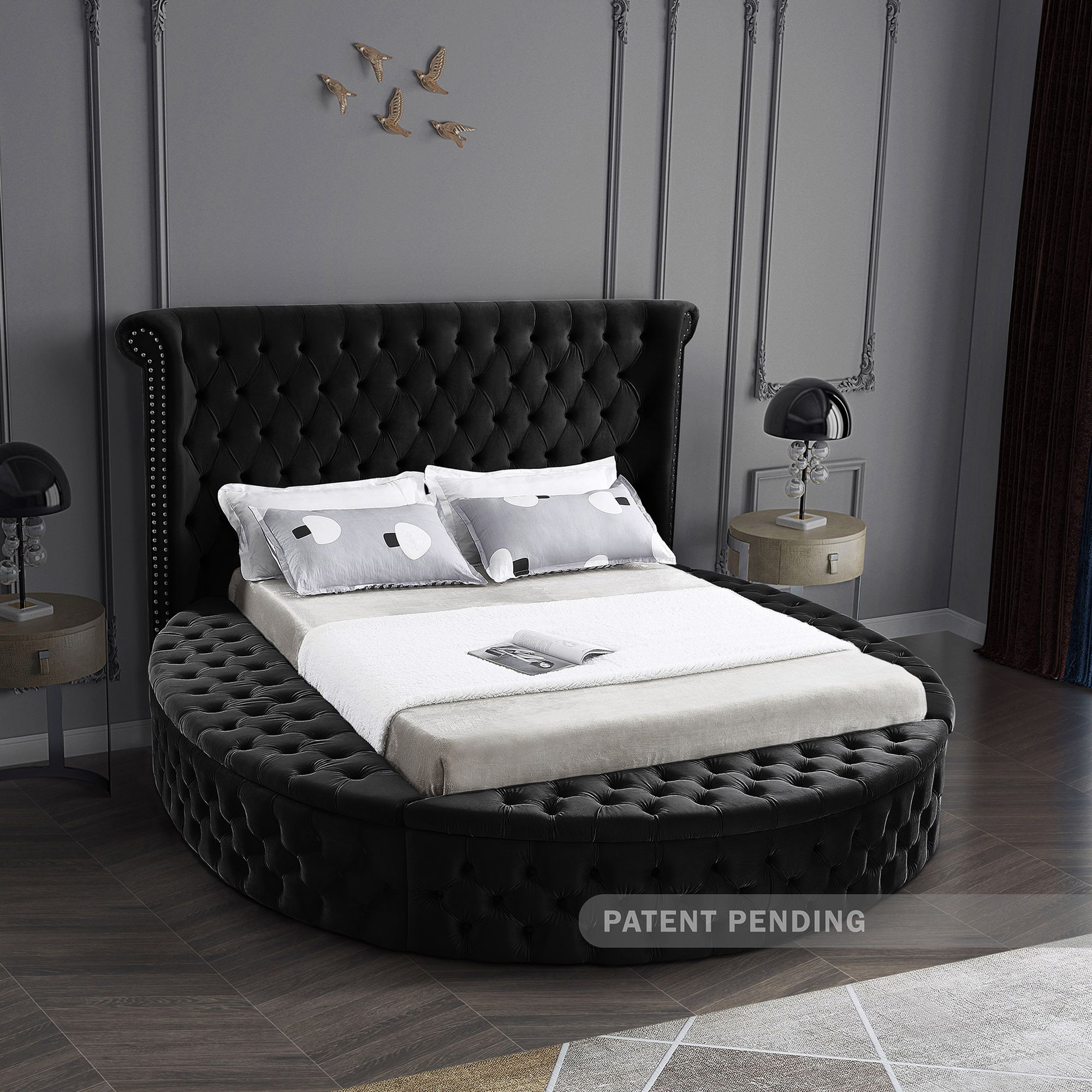 Luxus Velvet King Size Bed
