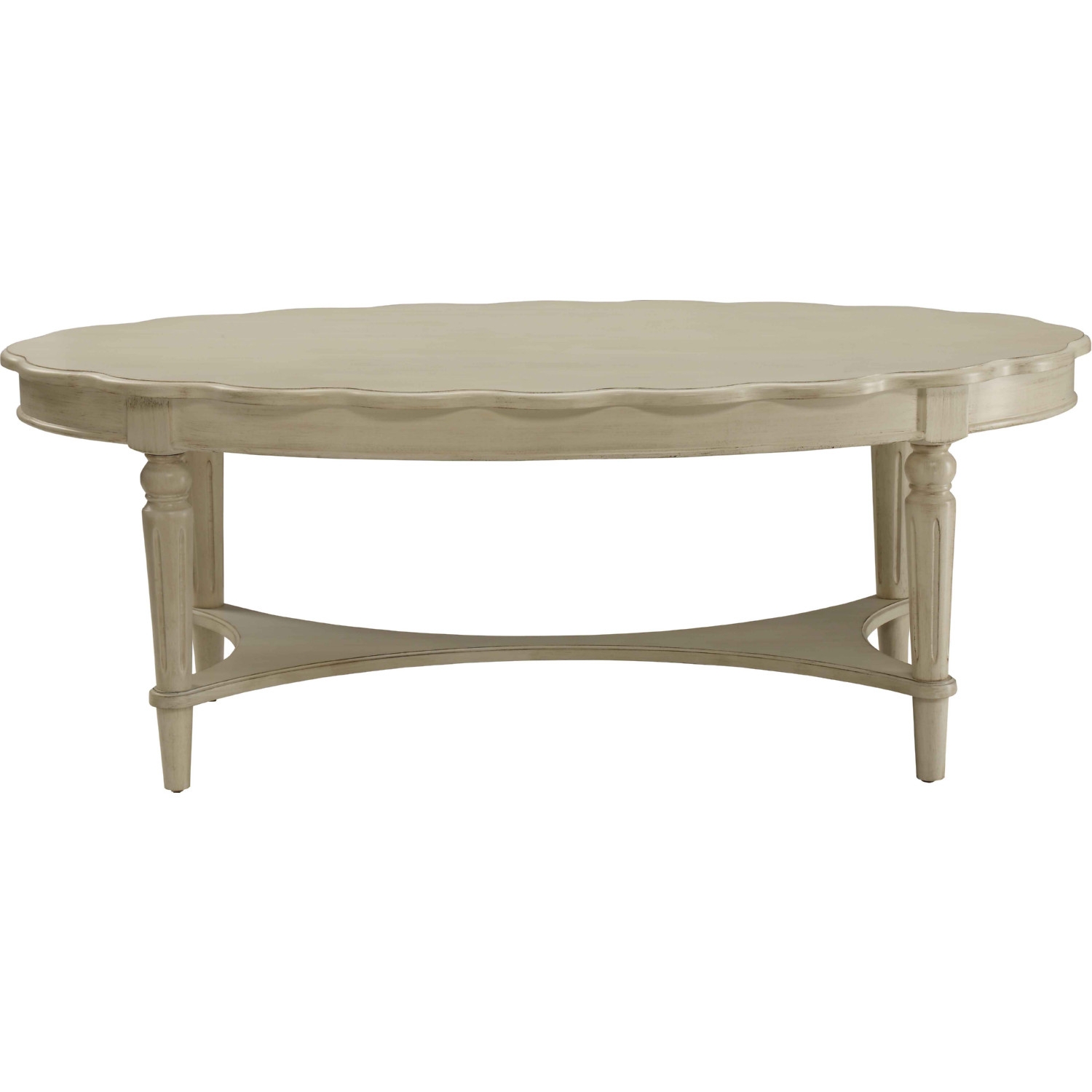 Fordon Wood Oval Coffee Table