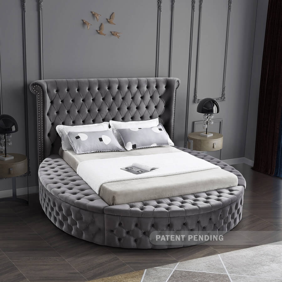 Luxus Velvet Queen Size Bed