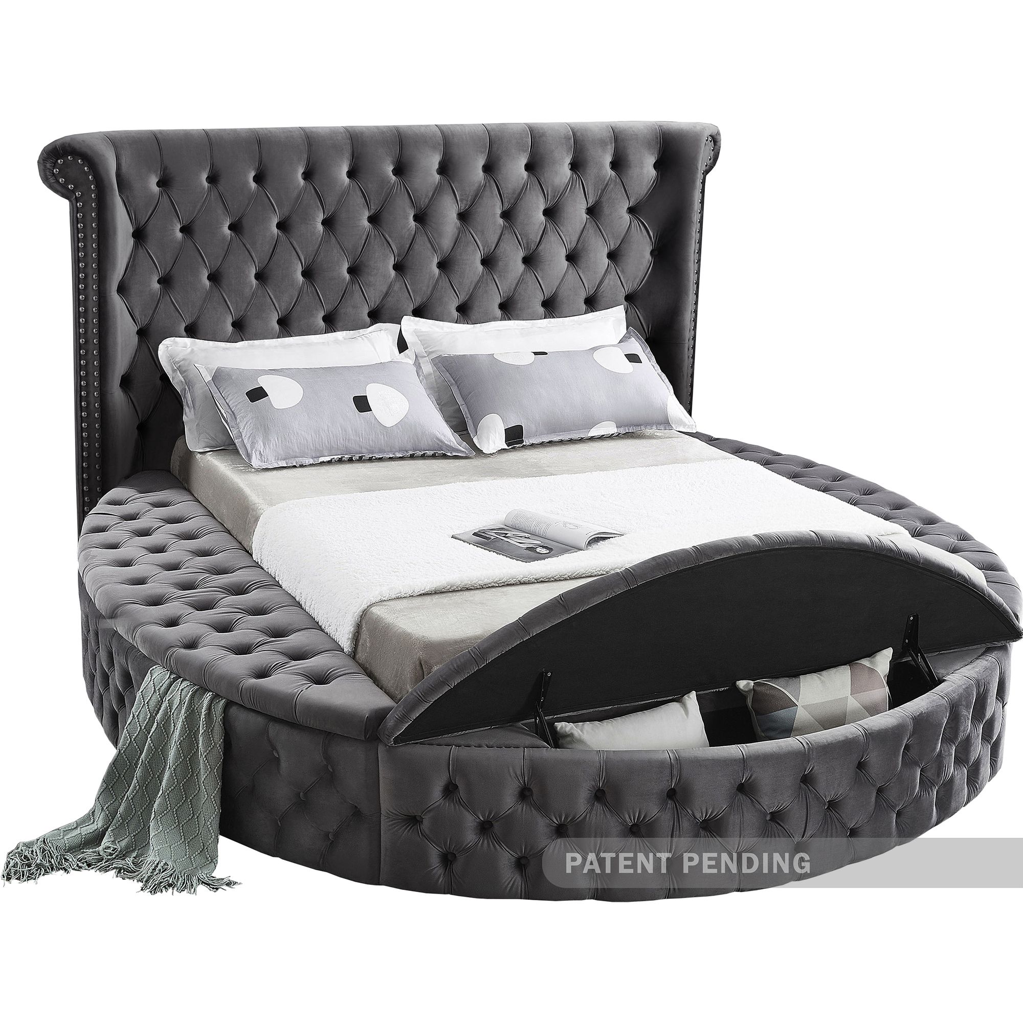 Luxus Velvet King Size Bed