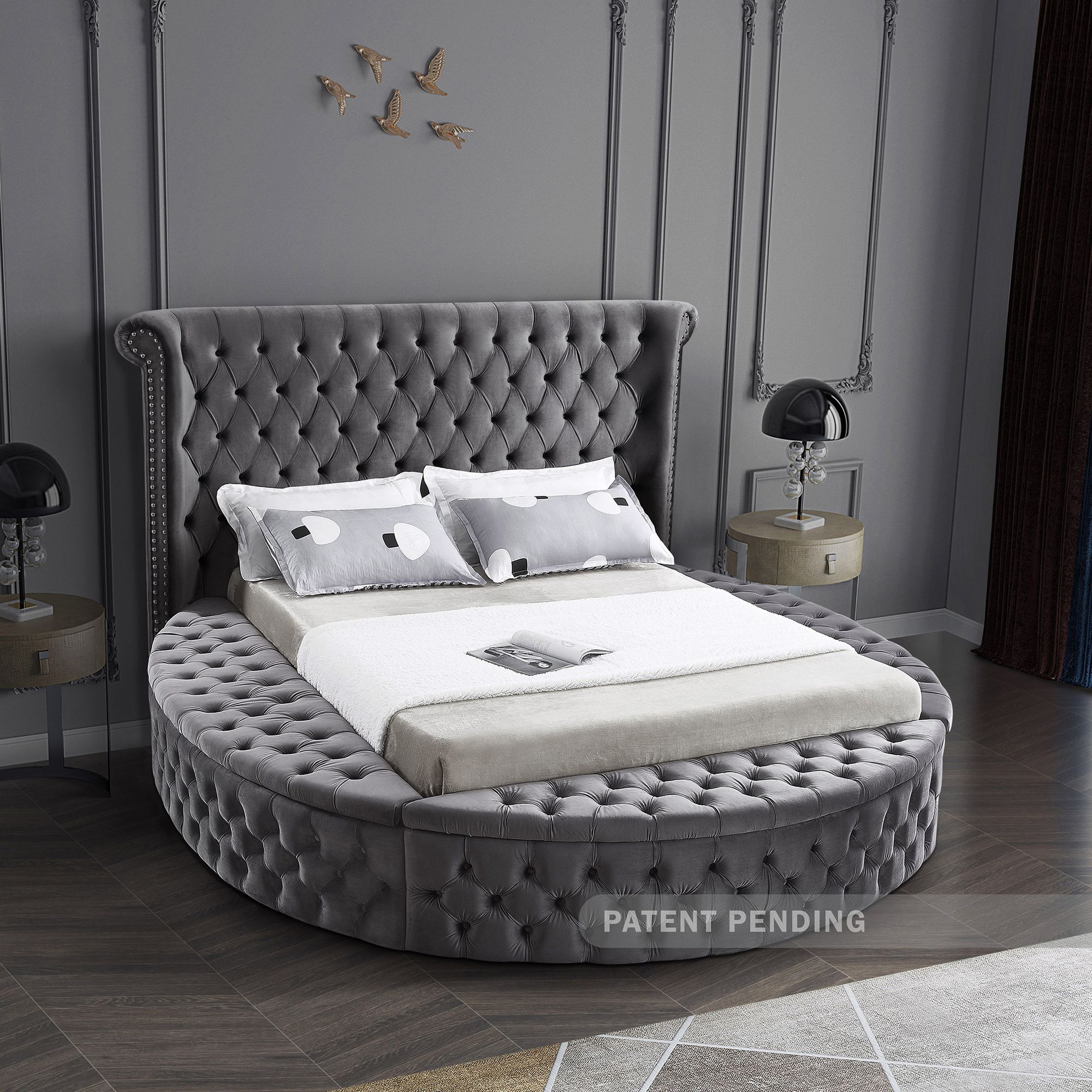Luxus Velvet King Size Bed