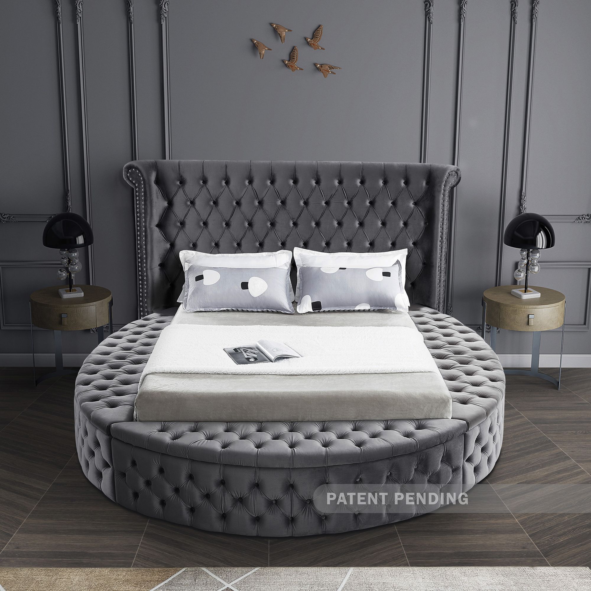 Luxus Velvet King Size Bed