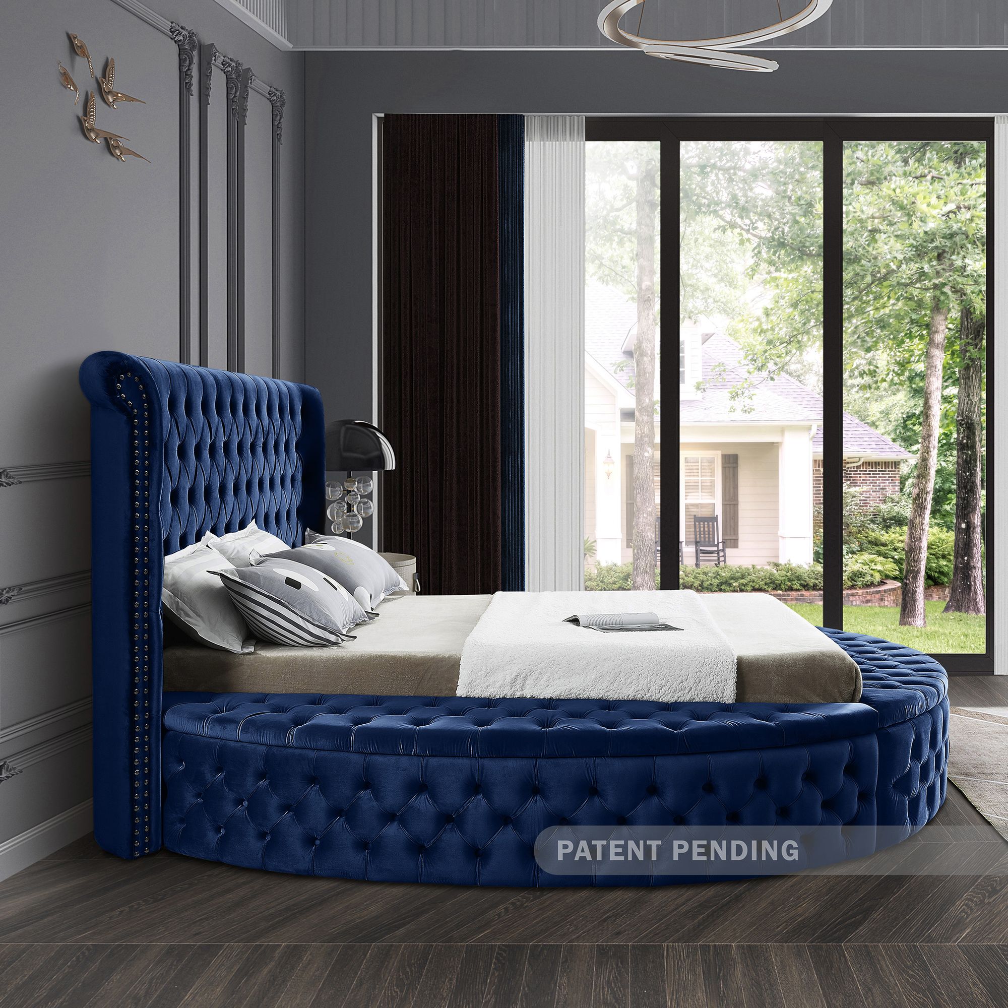 Luxus Velvet Full Size Bed