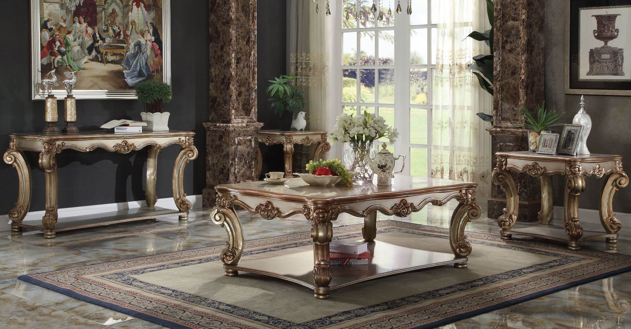 Vendome II Living Room Set