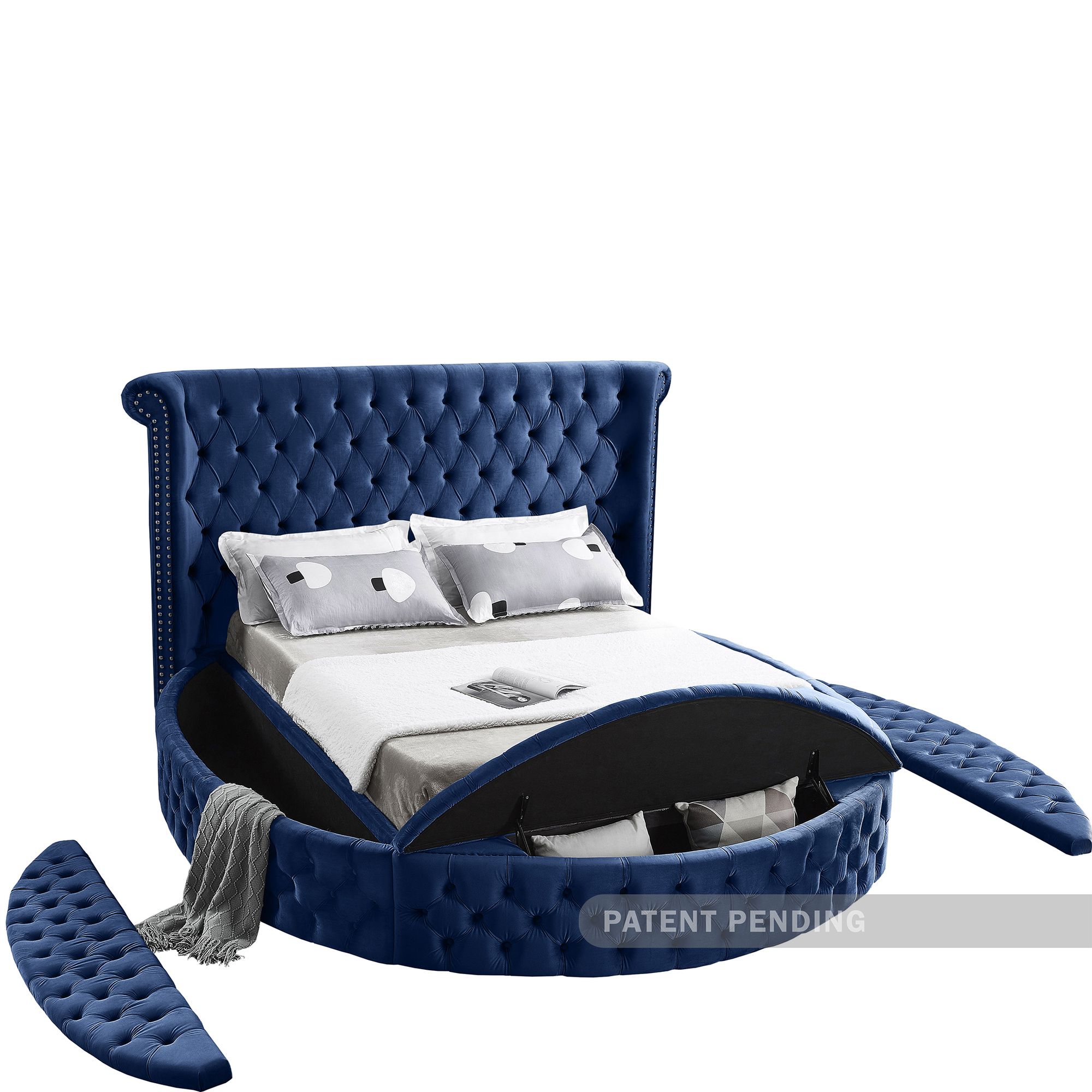 Luxus Velvet Queen Size Bed