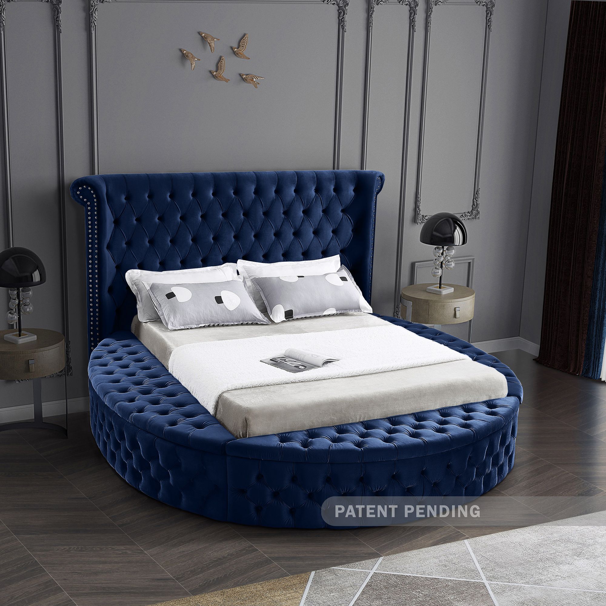 Luxus Velvet King Size Bed