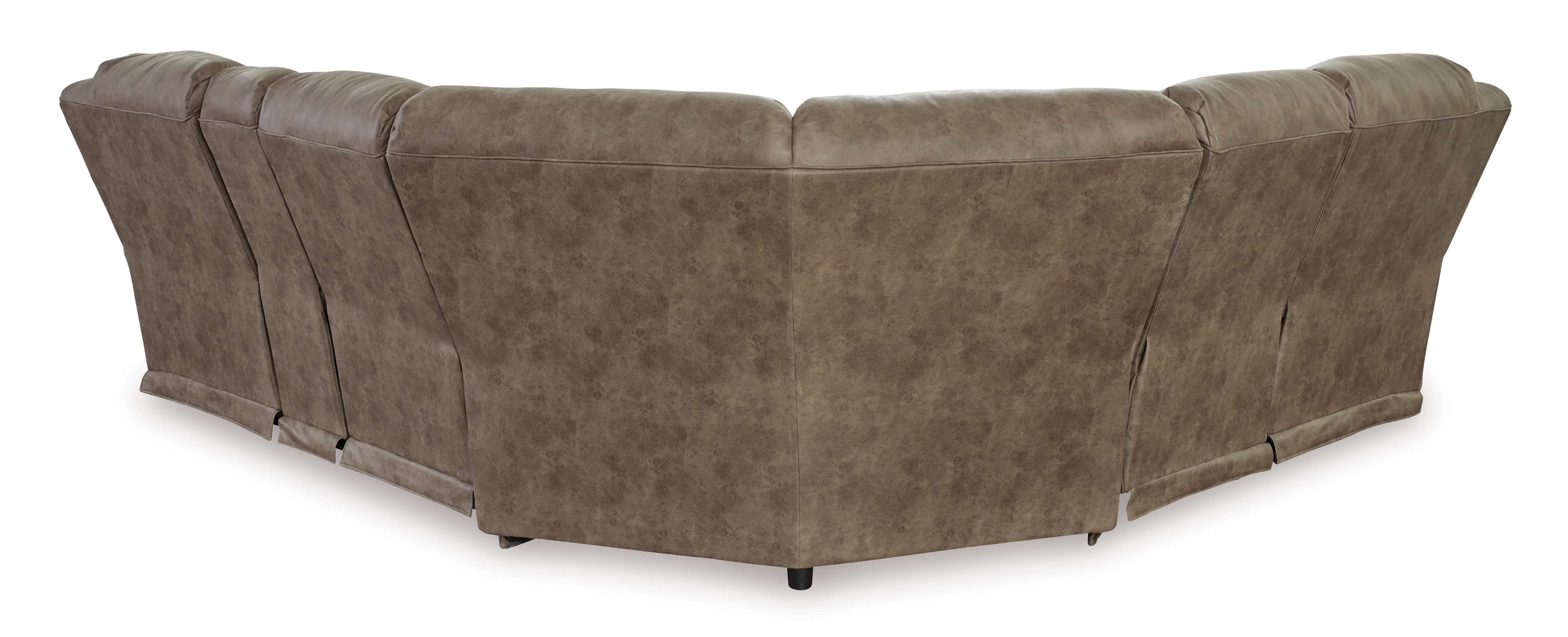 Ravenel 3-Piece Polyester/PU Power Reclining Sectional Sofa, Right Arm Facing