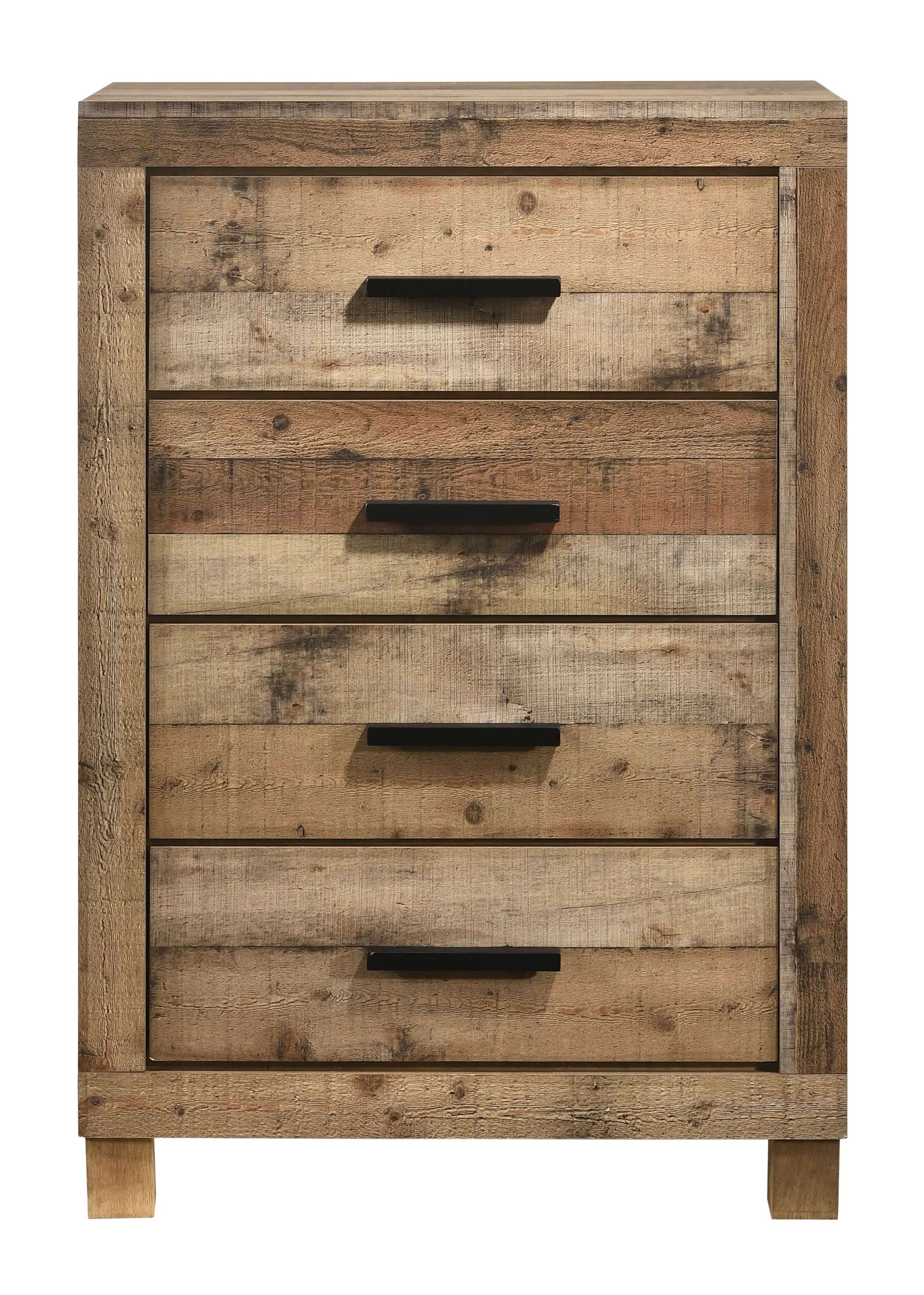 SM 8311 6pc Panel Wood Bedroom Set