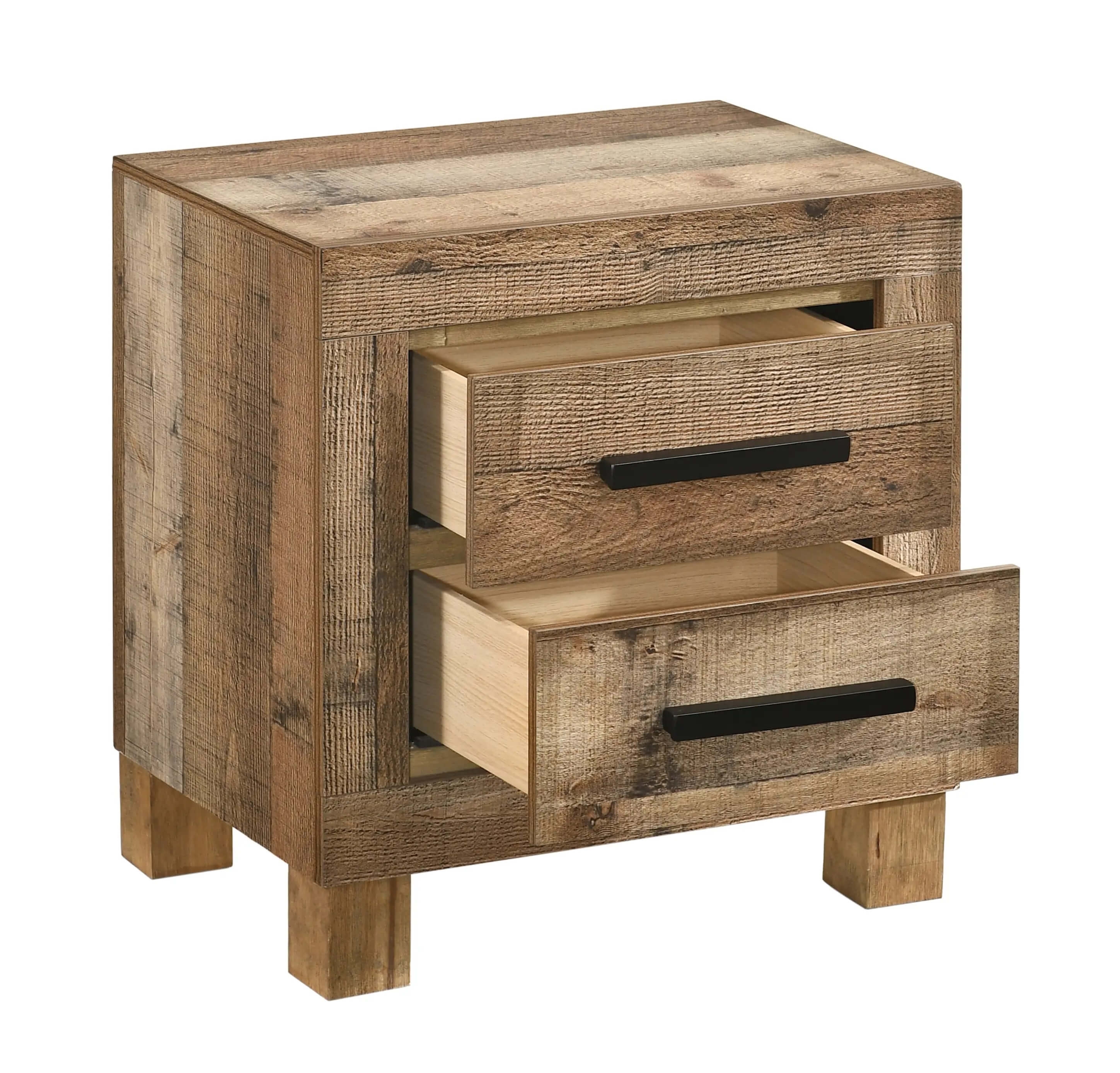 SM 8311 6pc Panel Wood Bedroom Set