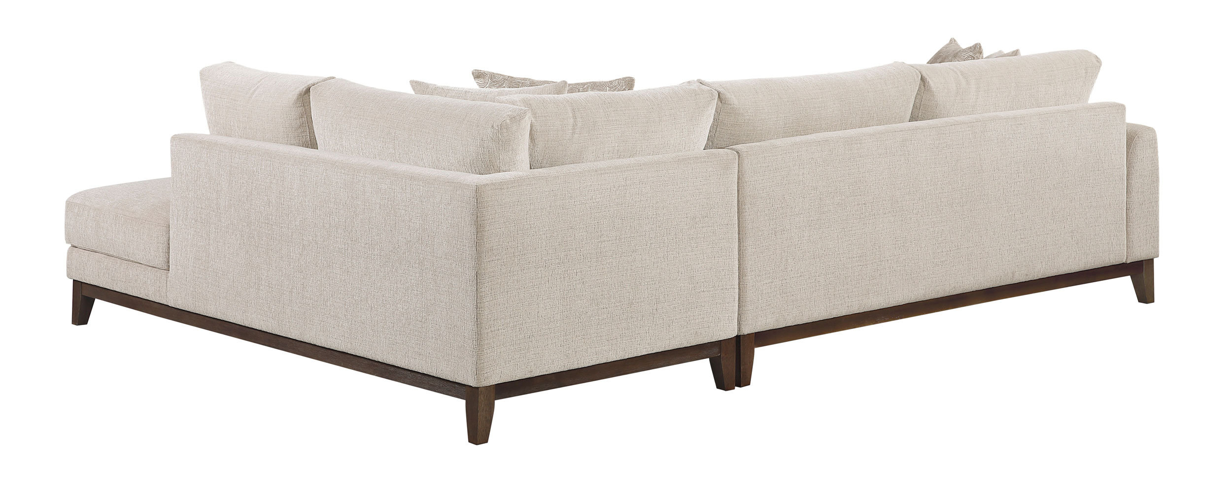8312 Fabric 2-Piece Sectional Sofa with Right Chaise