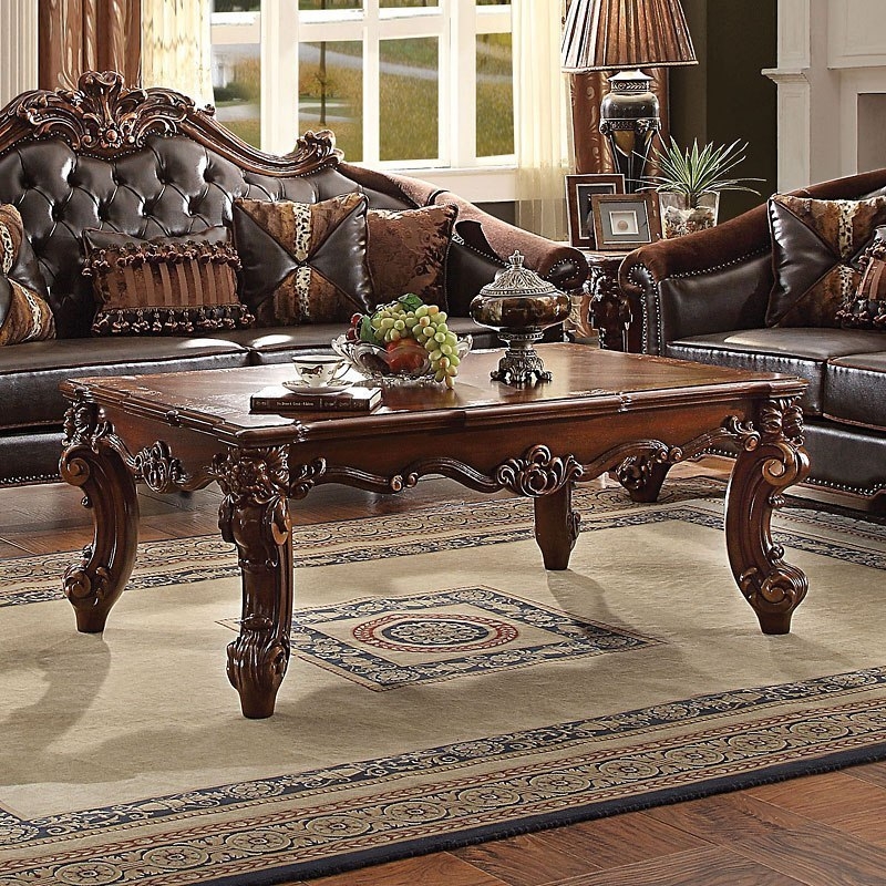 Vendome II Wood Rectangular Coffee Table