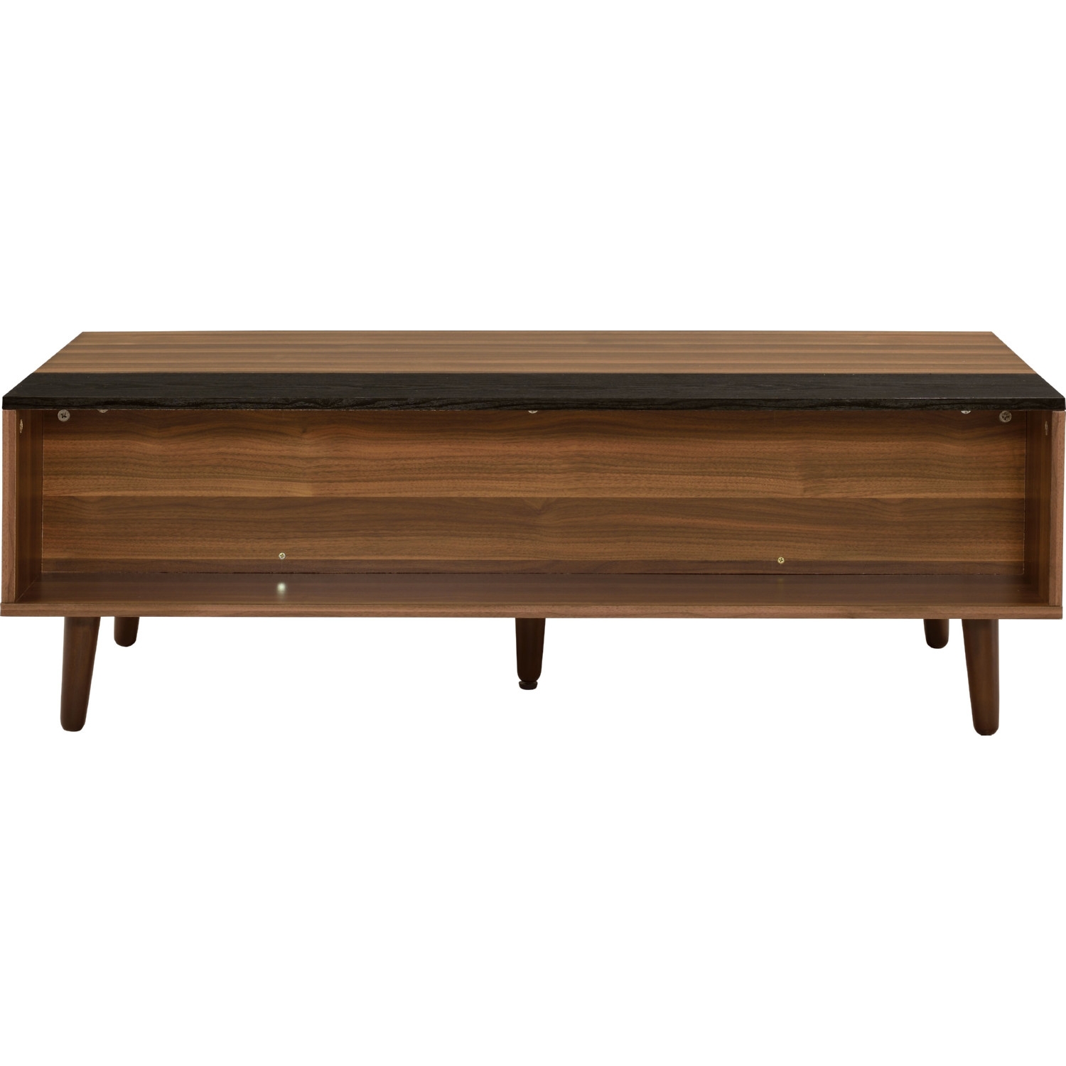 Avala Wood Rectangular Storage Lift Top Coffee Table