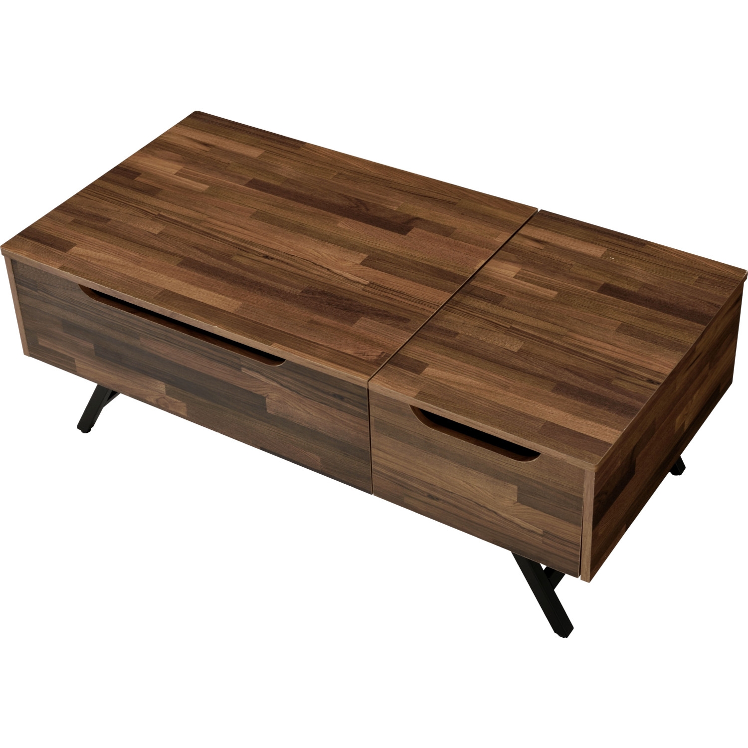 Throm Wood Rectangular Storage Coffee Table w/Lift Top & Drawer