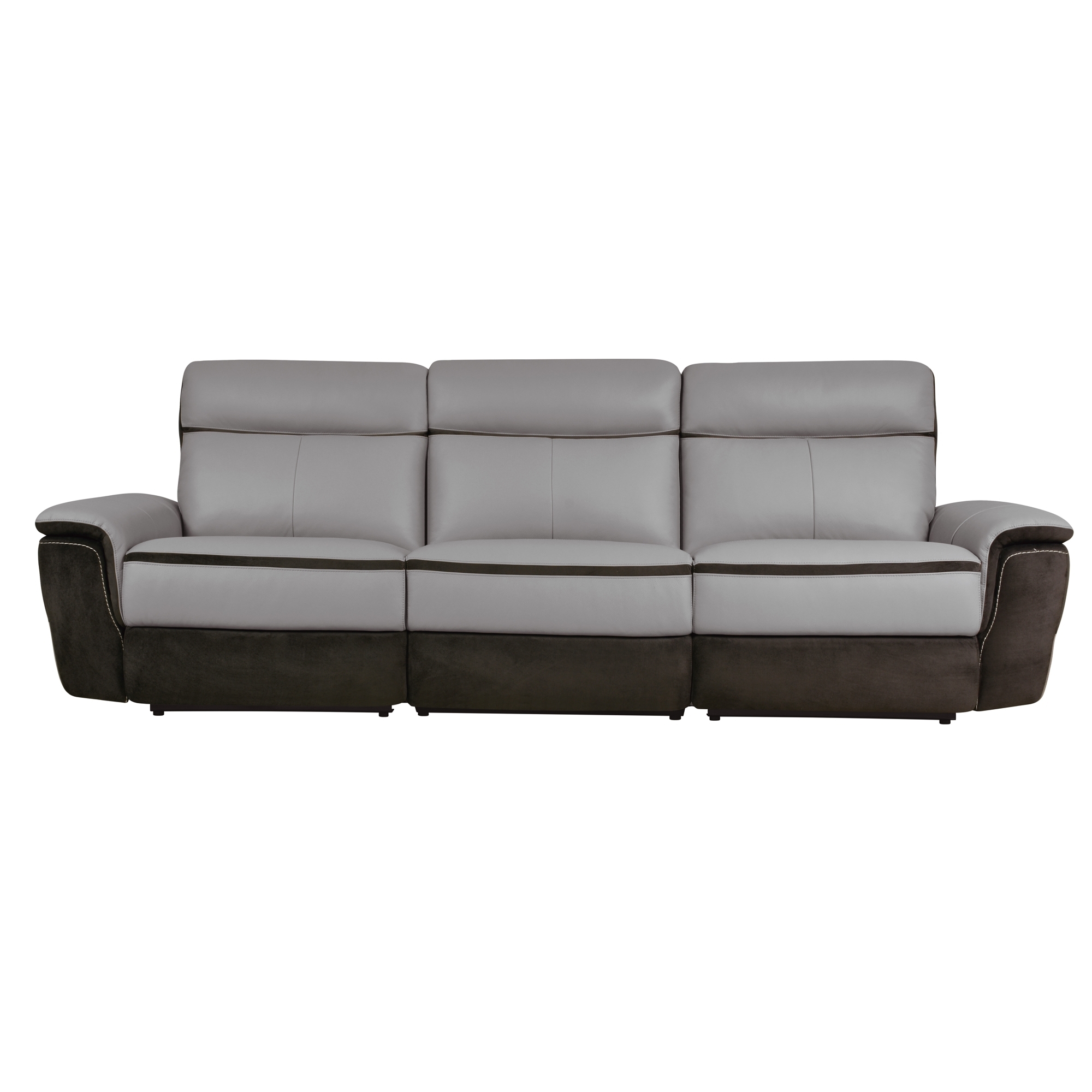 Laertes Leather/Fabric Living Room Set