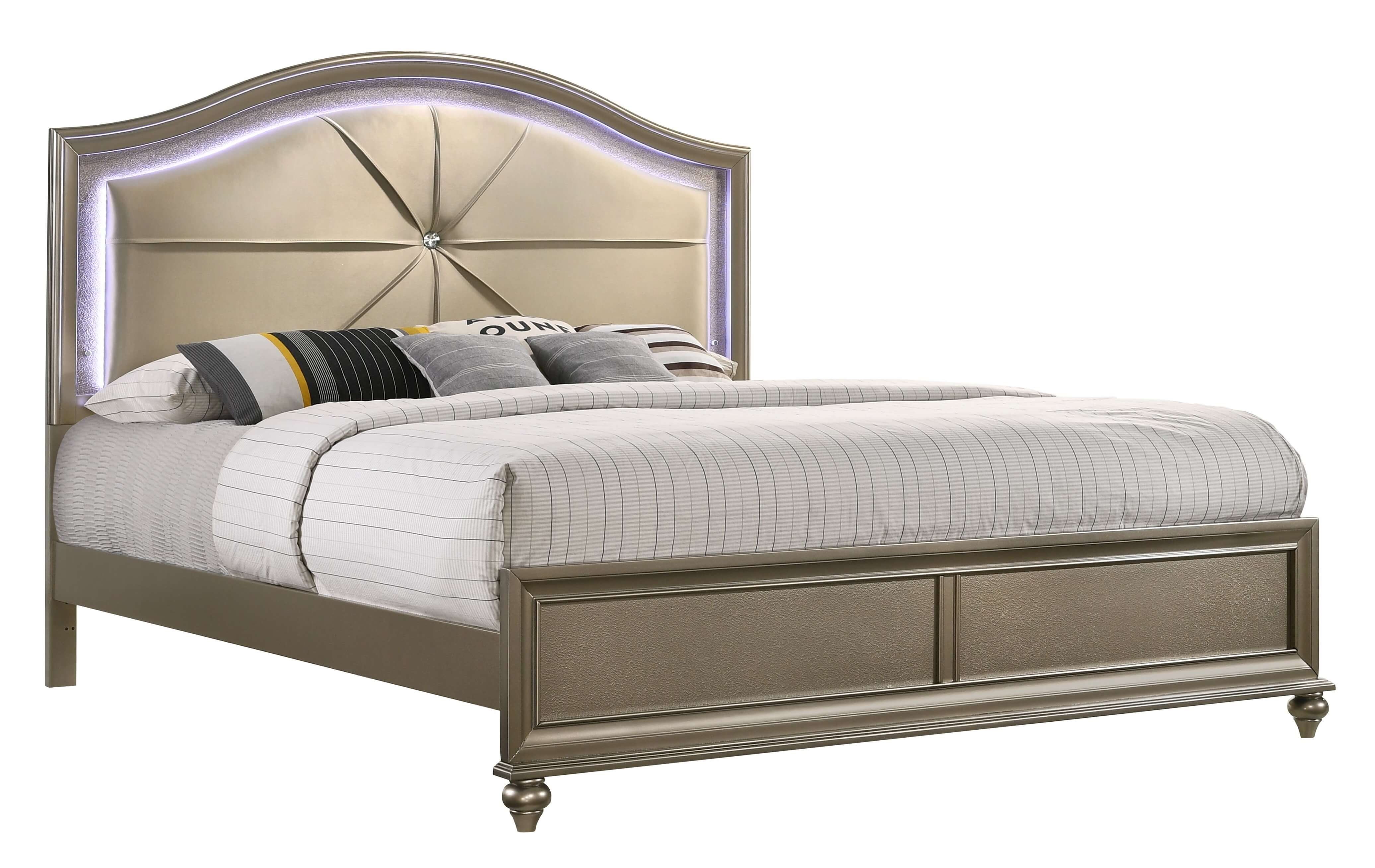 Titanic Furniture King Panel Bed