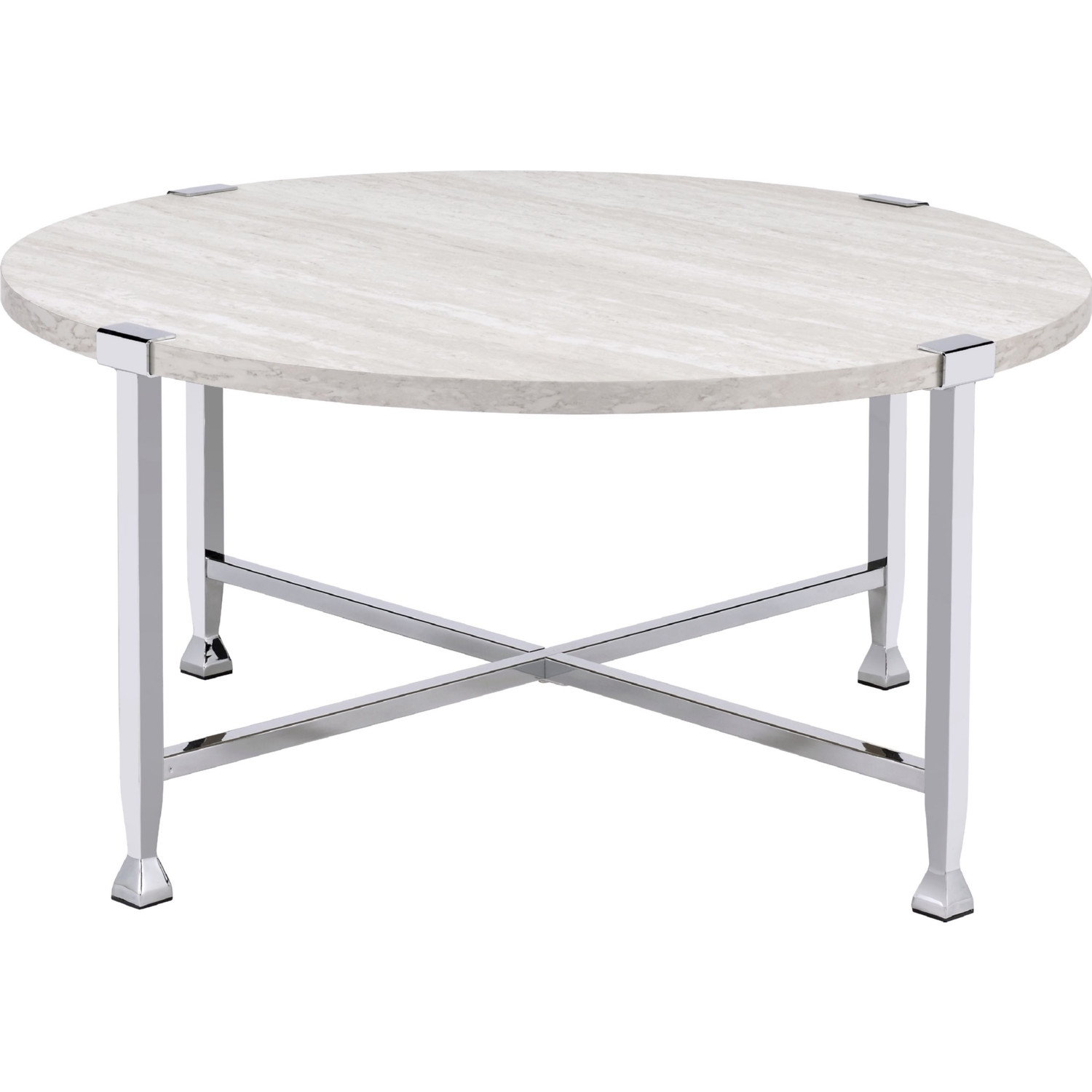 Brecon Wood Round Coffee Table