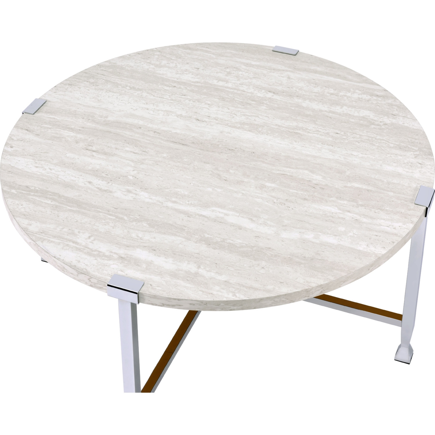 Brecon Wood Round Coffee Table