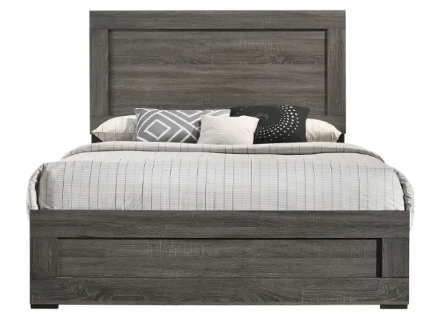SM 8321 Wood Bed, Full Size