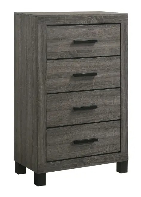 SM 8321 Wood Chest w/4 Drawers