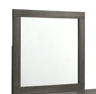 Lifestyle Midtown Grey King Bed, Dresser, and Mirror